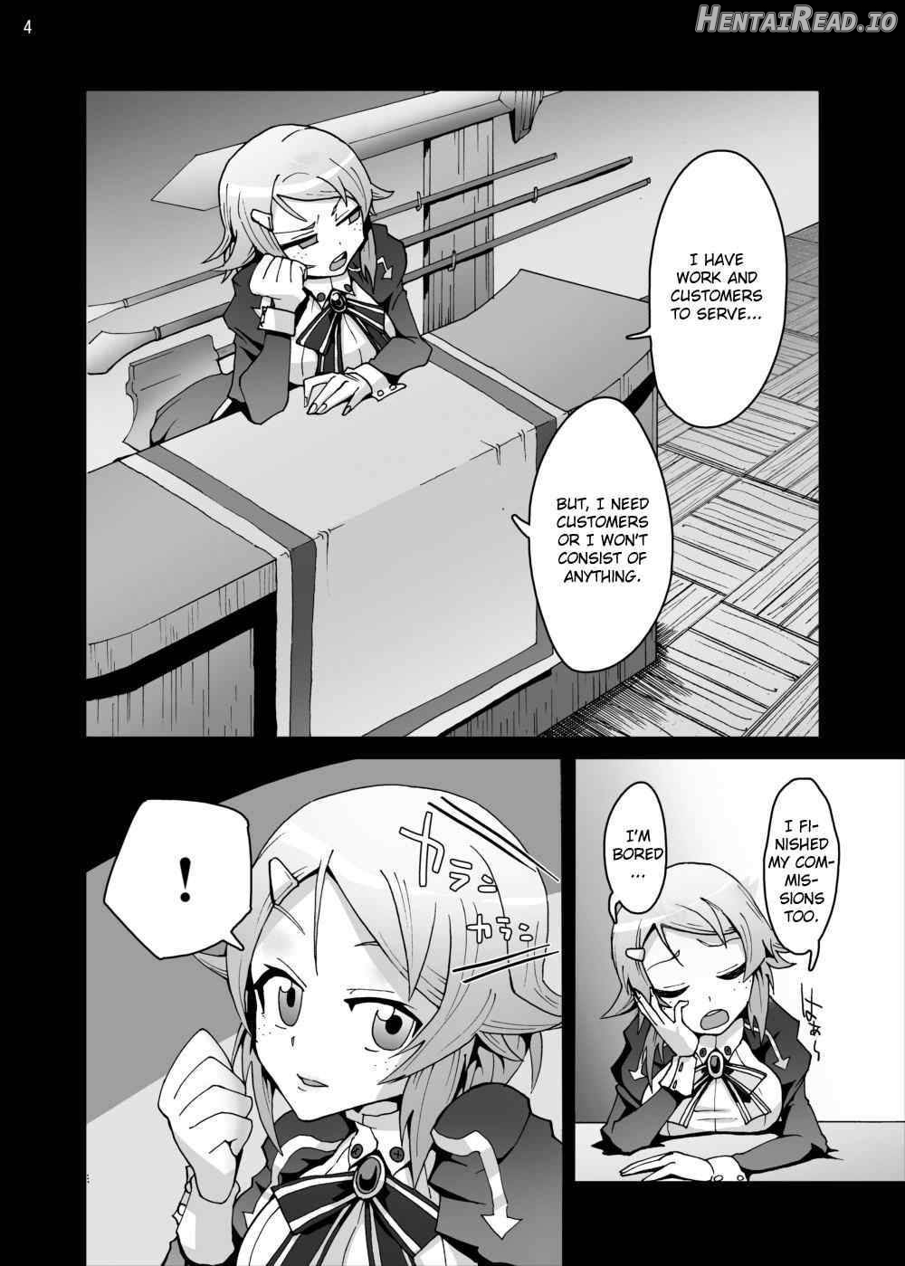 Lisbeth... Kirito ni wa Suterare, Kyaku ni wa Okasare Nakadashi Ninshin... Asuna to no Kakusa ga Hirogaru Online Chapter 1 - page 2