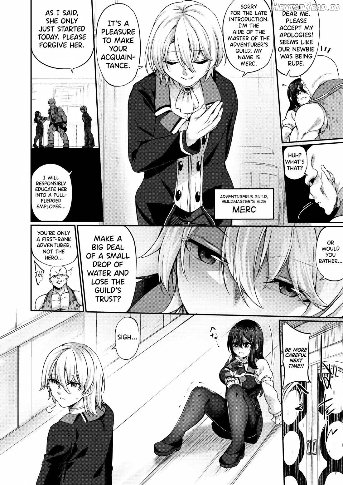 Ranbou Yuusha ga Bouken-sha Gild no Uketsuke jou ni Natte Shiawase ni Naru Hanashi Chapter 1 - page 11