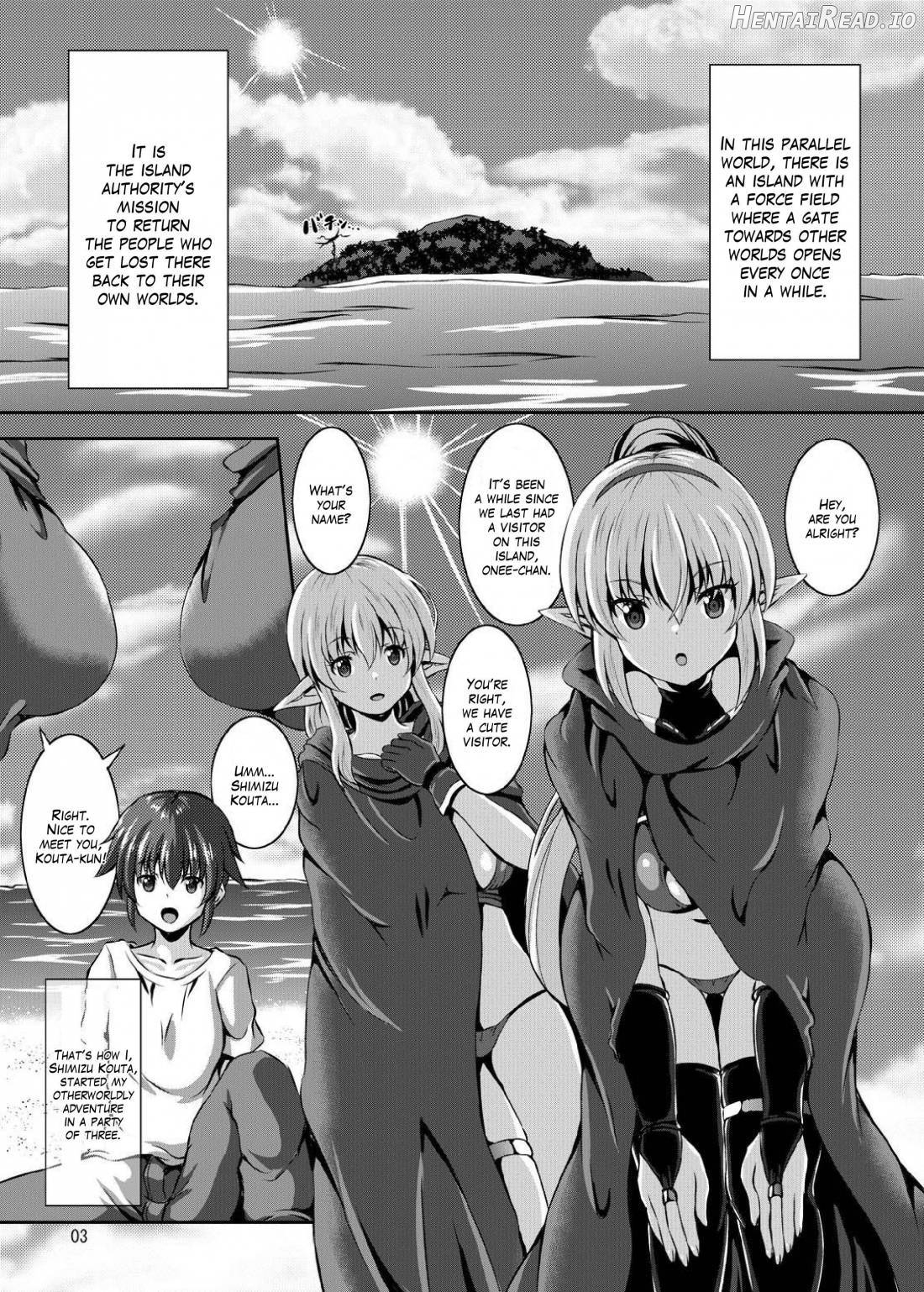 Boku to Isekai no Onee-san Chapter 1 - page 2