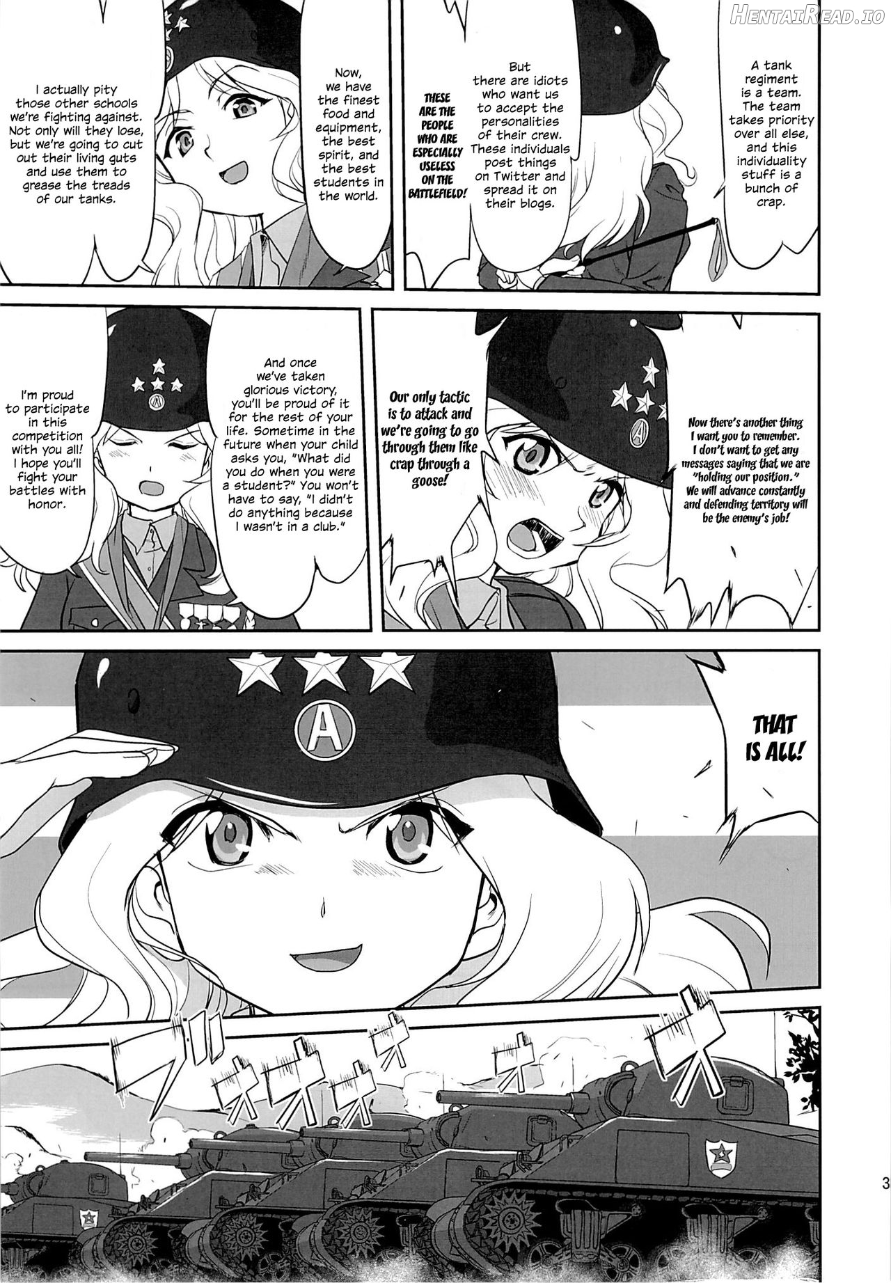 Yukiyukite Senshadou Battle of Pravda Chapter 1 - page 34