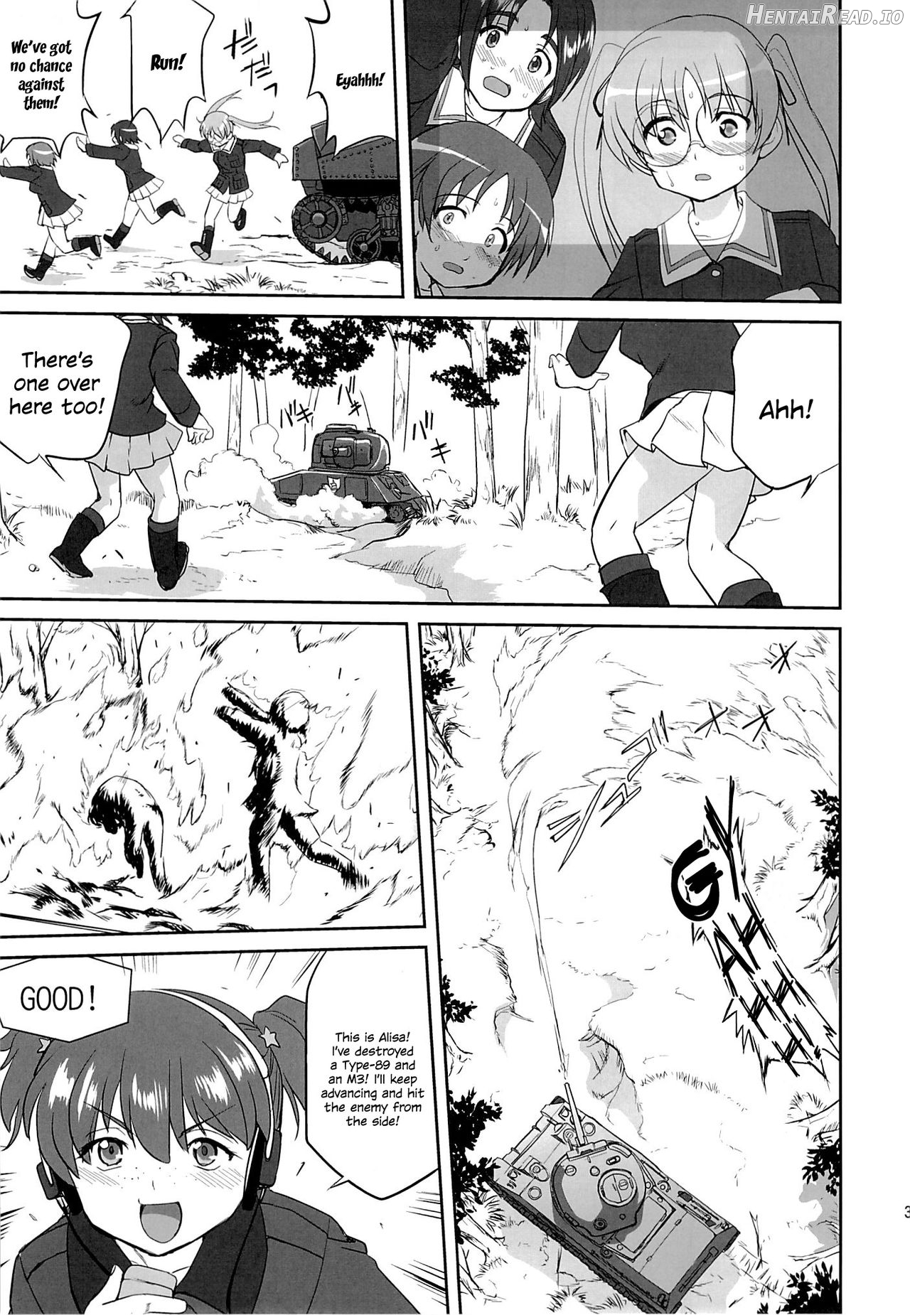 Yukiyukite Senshadou Battle of Pravda Chapter 1 - page 38