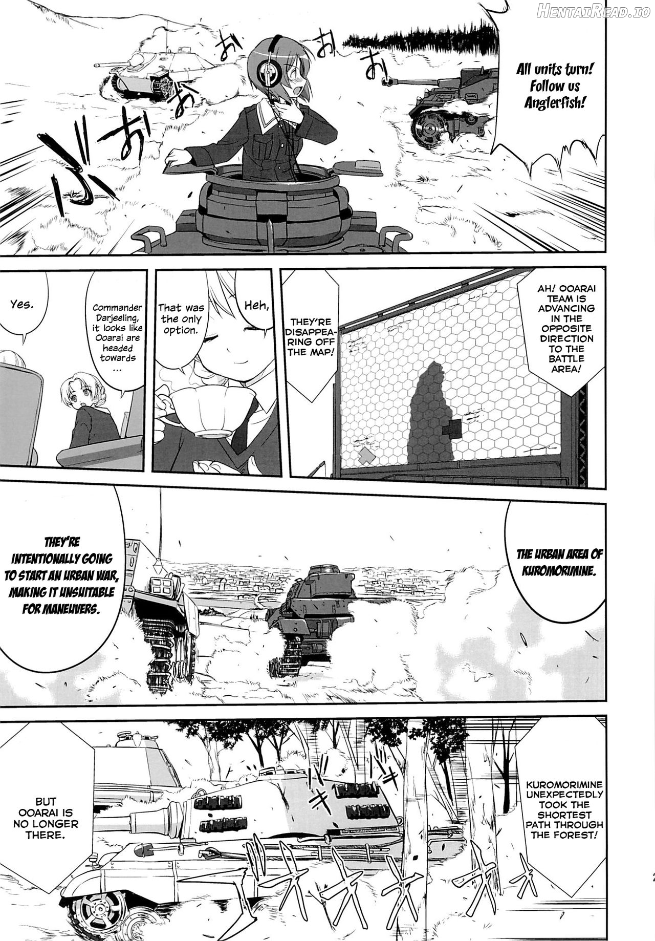 Yukiyukite Senshadou Battle of Pravda Chapter 3 - page 22