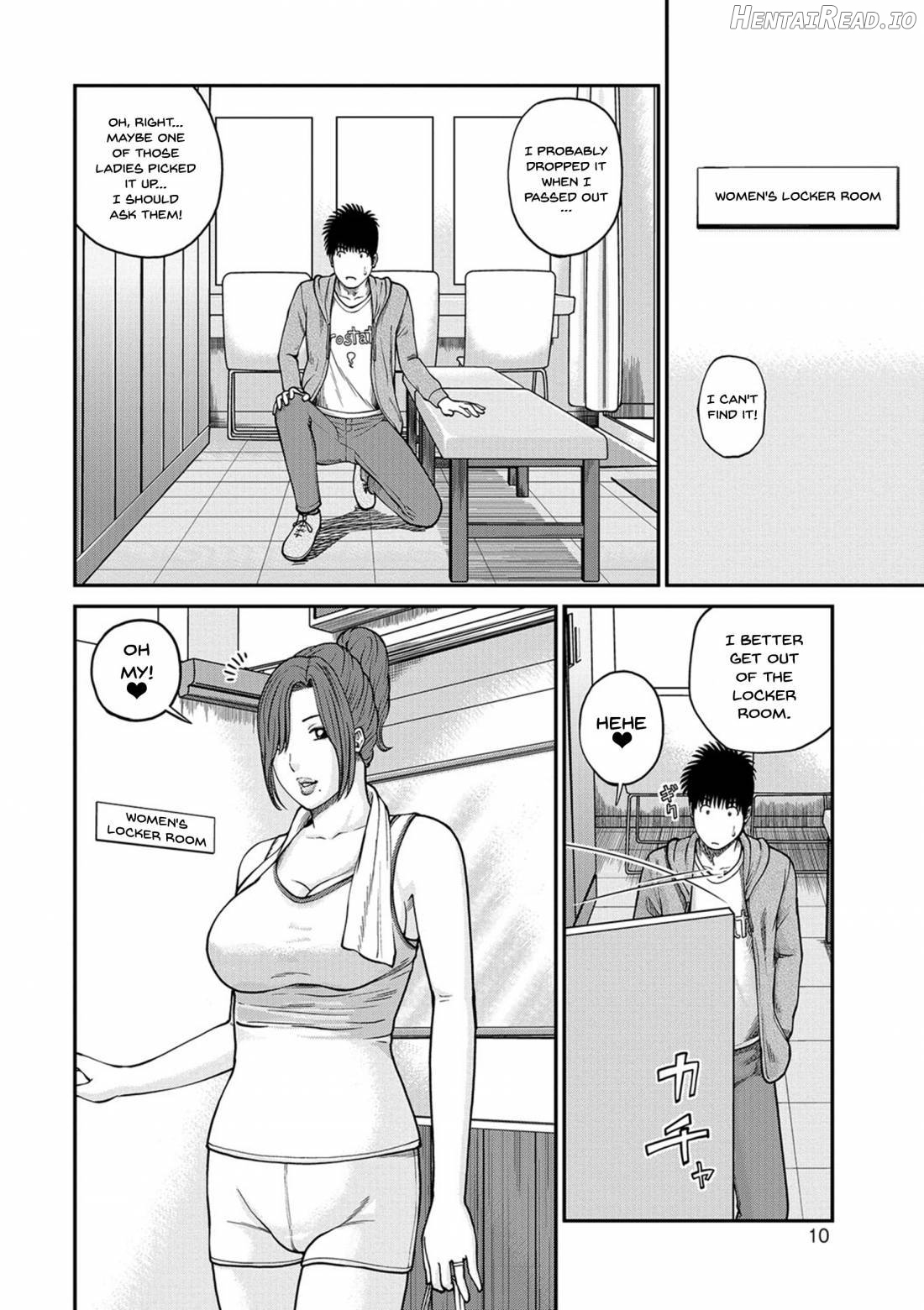 Momojiri Danchi Mama-san Volley Doukoukai Chapter 1 - page 8