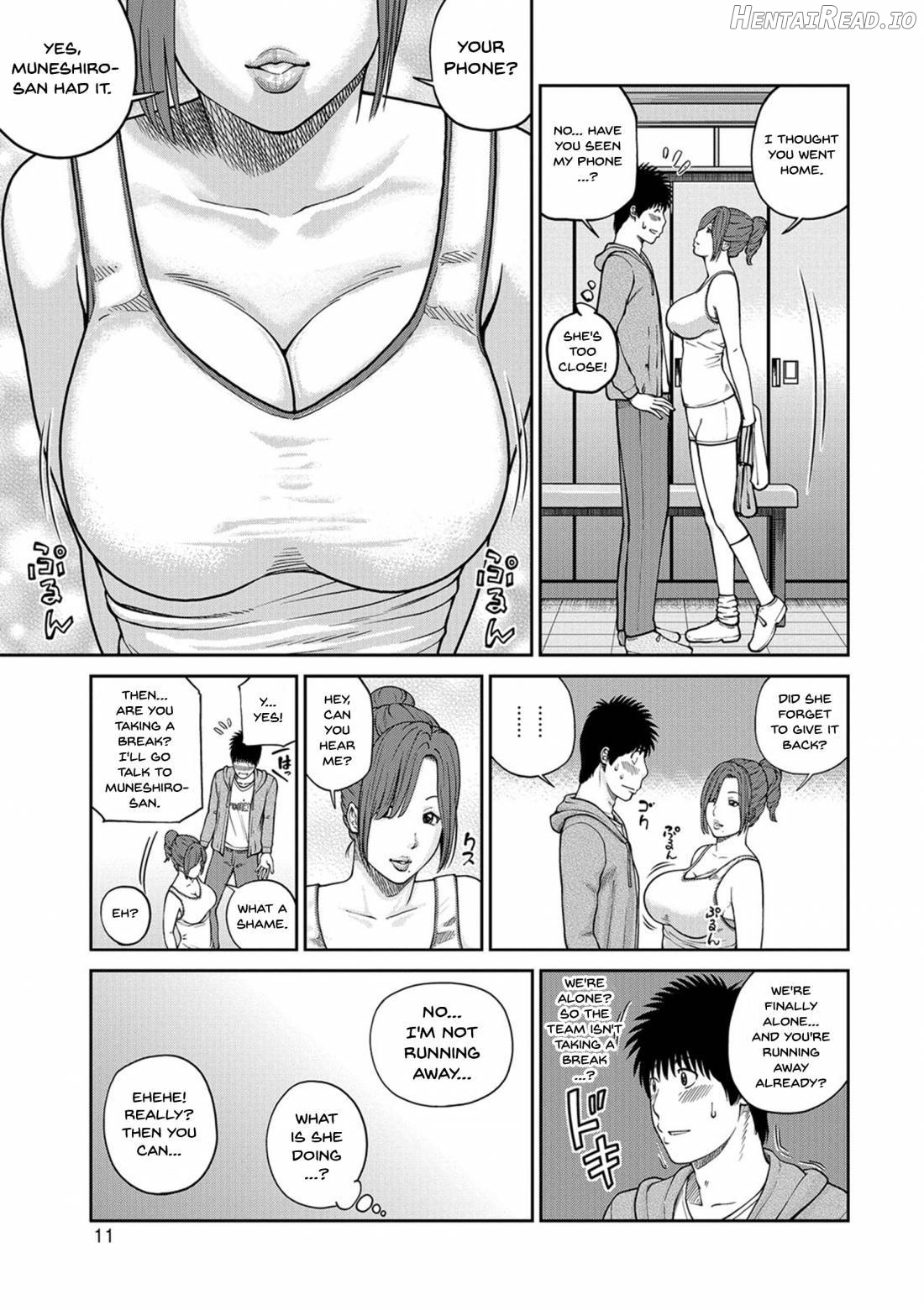 Momojiri Danchi Mama-san Volley Doukoukai Chapter 1 - page 9