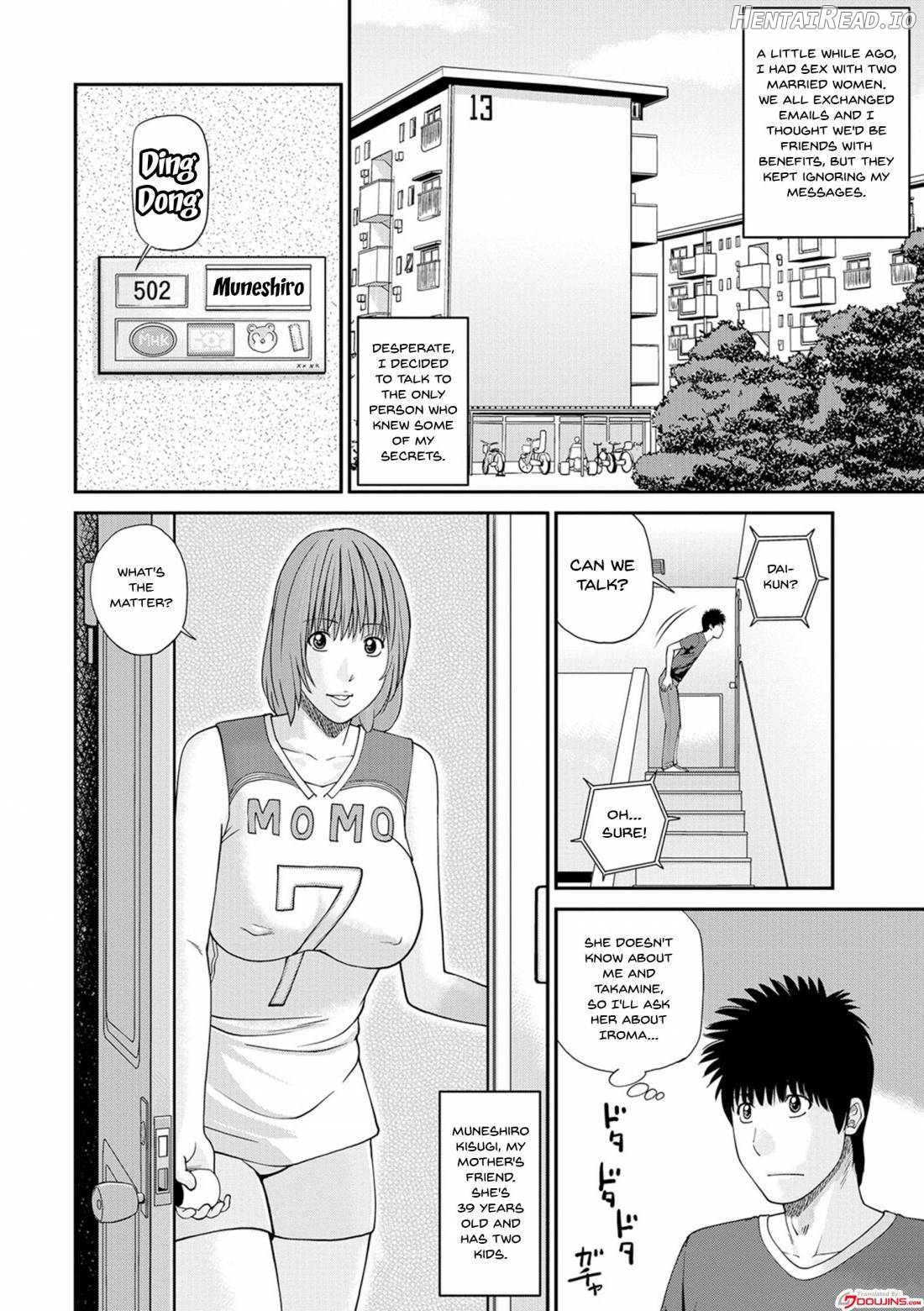 Momojiri Danchi Mama-san Volley Doukoukai Chapter 1 - page 46