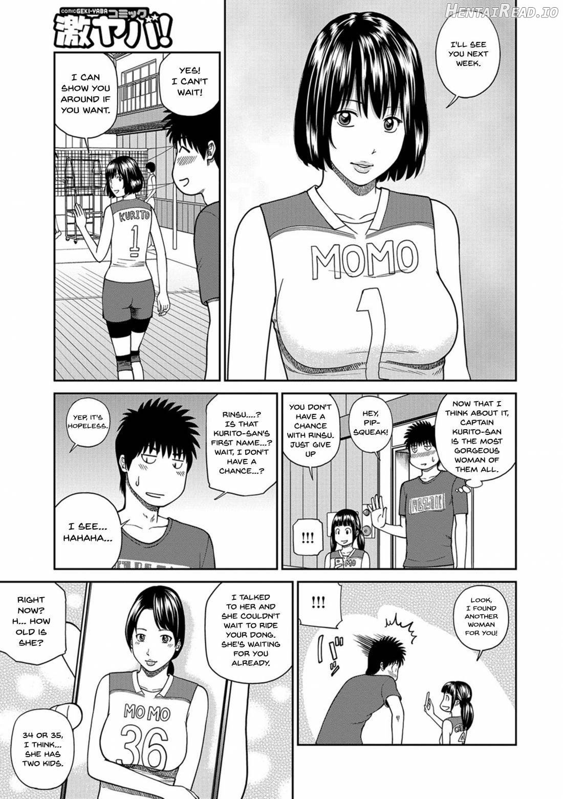 Momojiri Danchi Mama-san Volley Doukoukai Chapter 1 - page 97