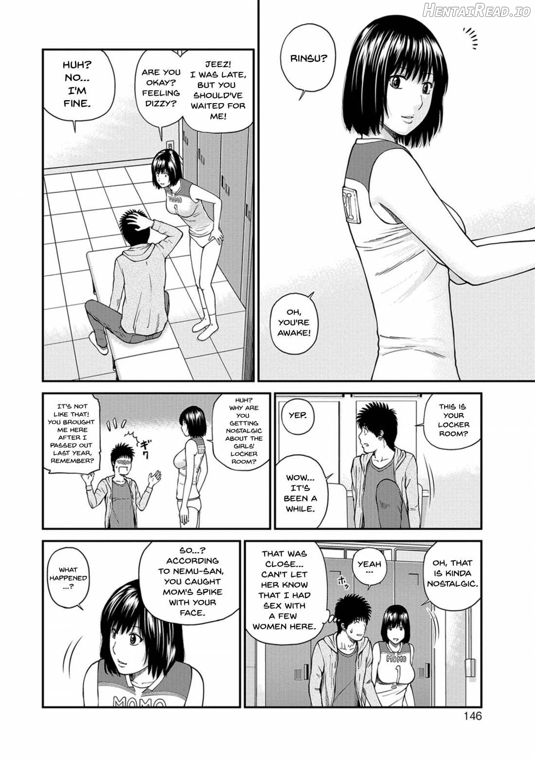 Momojiri Danchi Mama-san Volley Doukoukai Chapter 1 - page 141