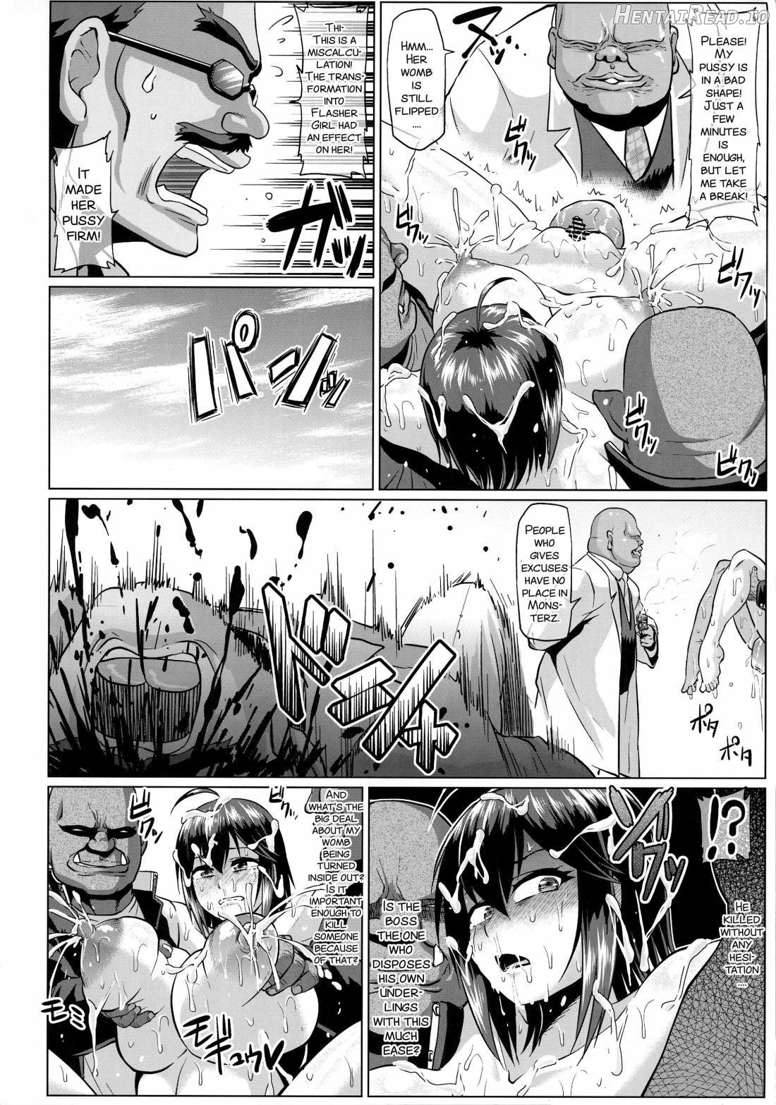 Roshutsu Kaijin Flasher Girl ~Kyonyuu Sukeban Marimo AFTER EPISODE~ Chapter 1 - page 11