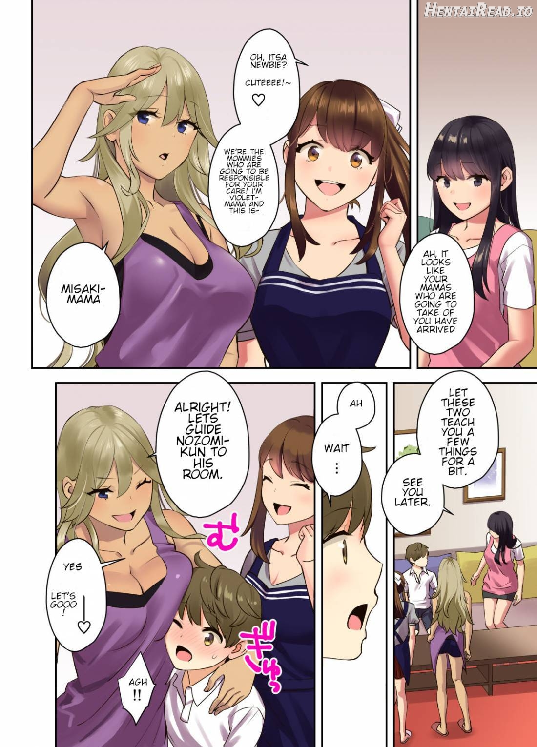 Ecchi na Onee-san to Tairyoku Zukuri Gasshuku o Suru Hanashi. Chapter 1 - page 10