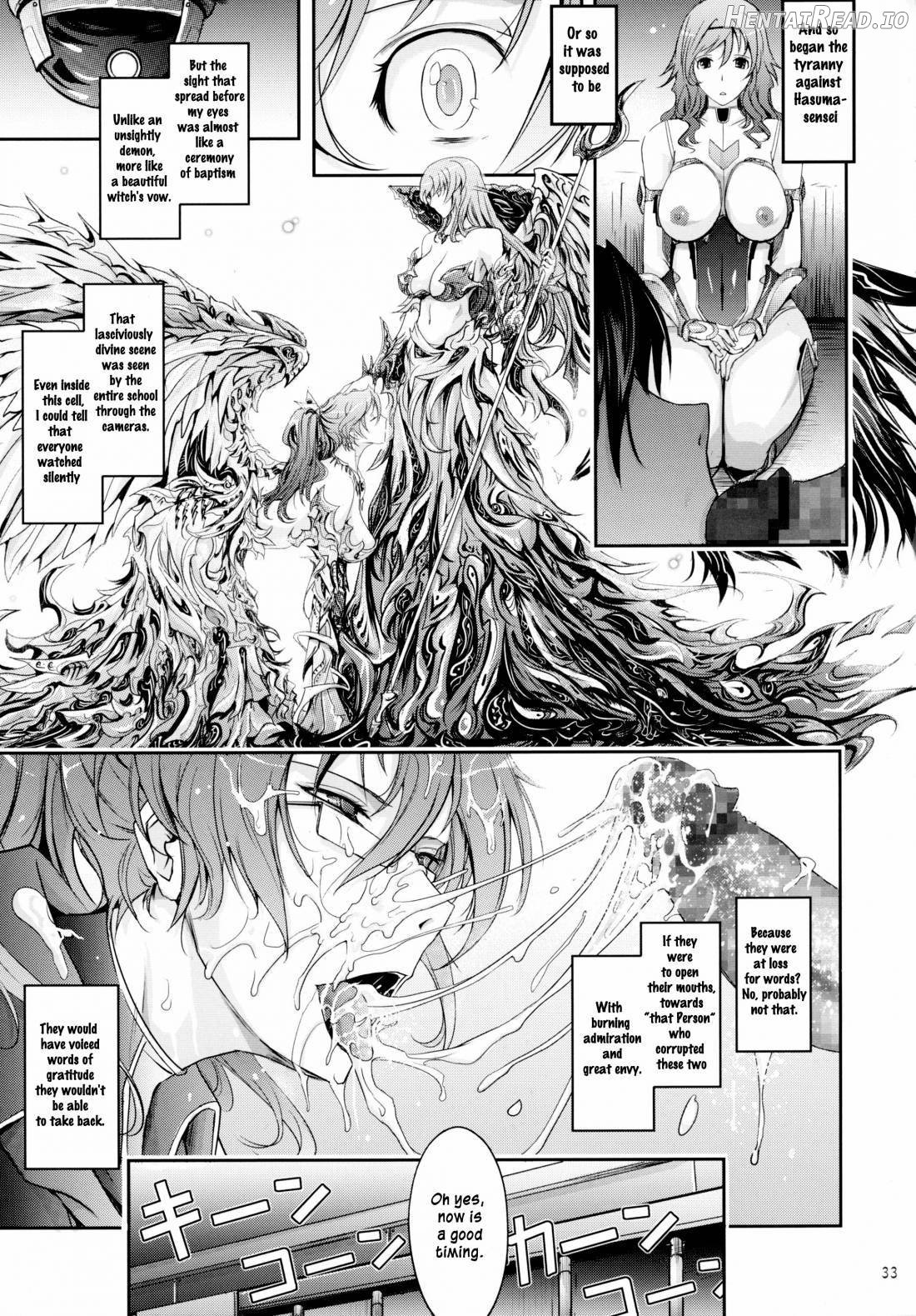 Taimanin Hasuma Reiko Gokuraku no Arena Chapter 1 - page 32