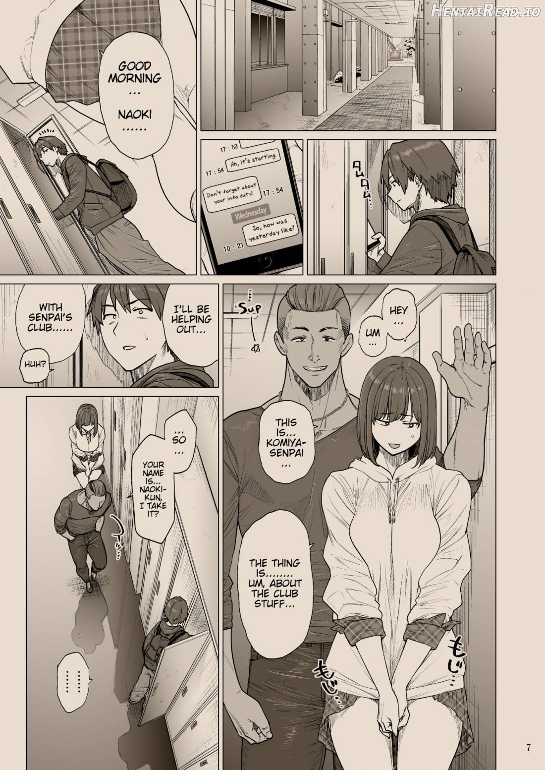 B.S.S.² -Boku ga Saki ni Suki datta no ni Bijin de Kashiko na Osananajimi ga Senpai no Circle no Tetsudai de Suki Houdai Sareteita Hanashi- Chapter 1 - page 6