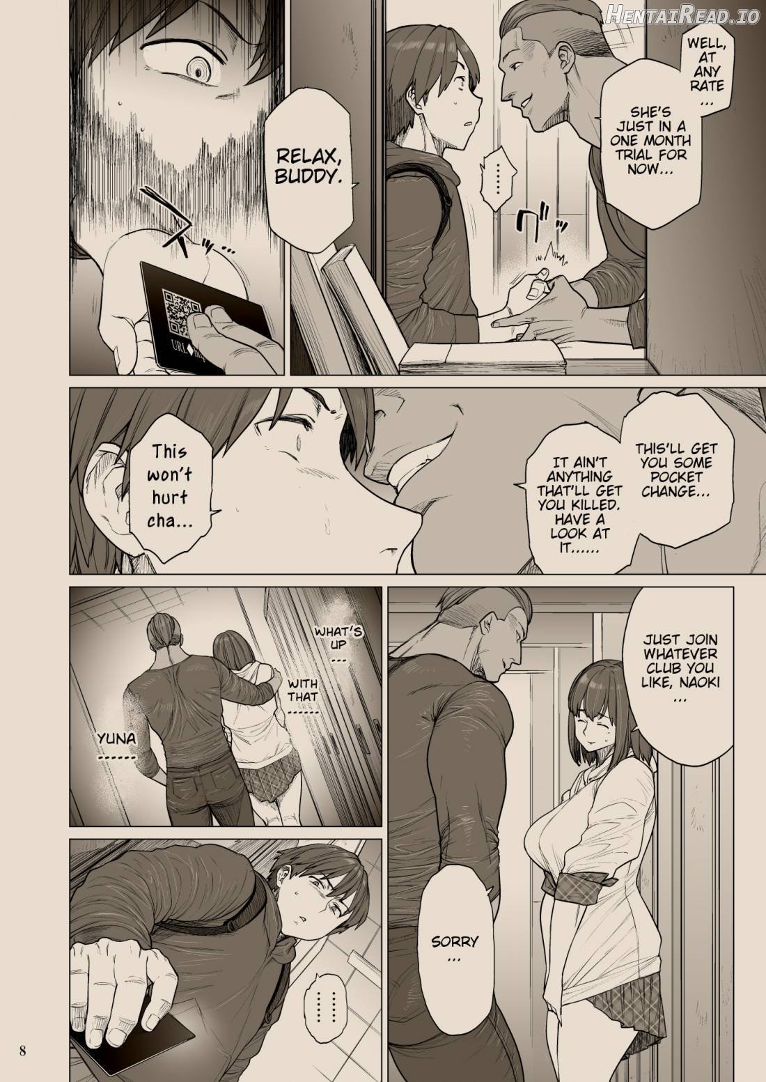 B.S.S.² -Boku ga Saki ni Suki datta no ni Bijin de Kashiko na Osananajimi ga Senpai no Circle no Tetsudai de Suki Houdai Sareteita Hanashi- Chapter 1 - page 7