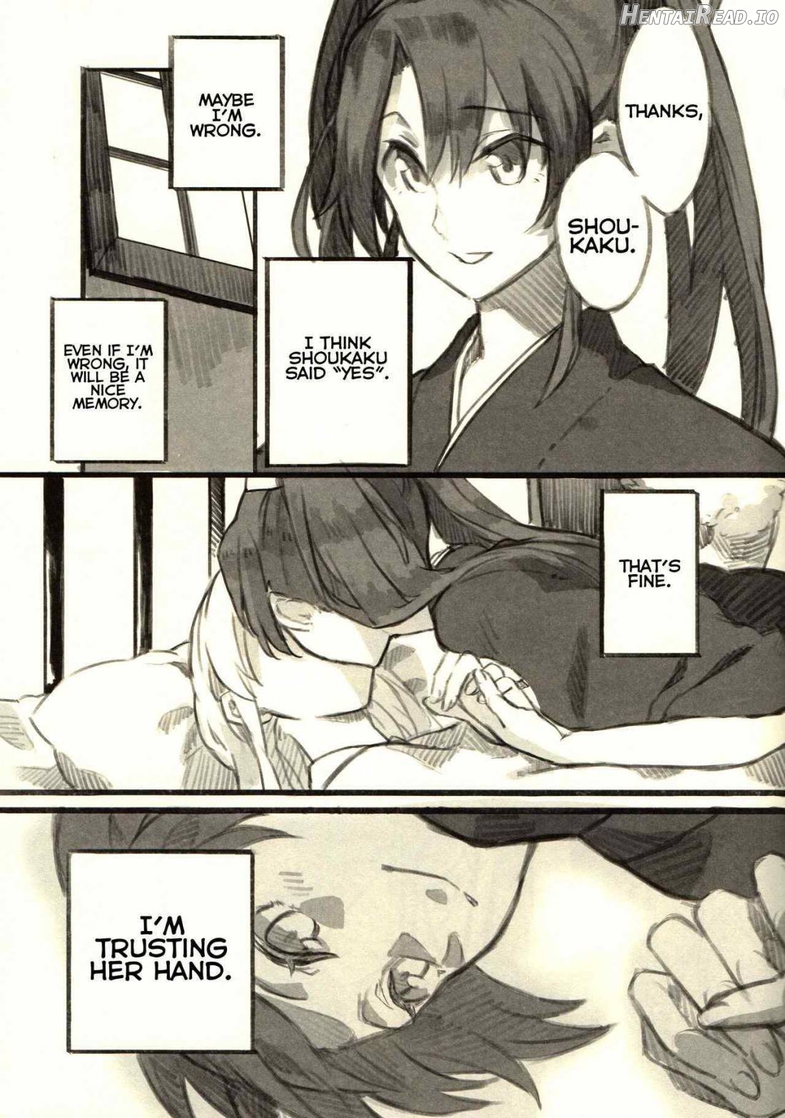 Omutsu no Shoukaku-san ni Zuikaku-chan Muramura shichau Hon. Chapter 1 - page 14