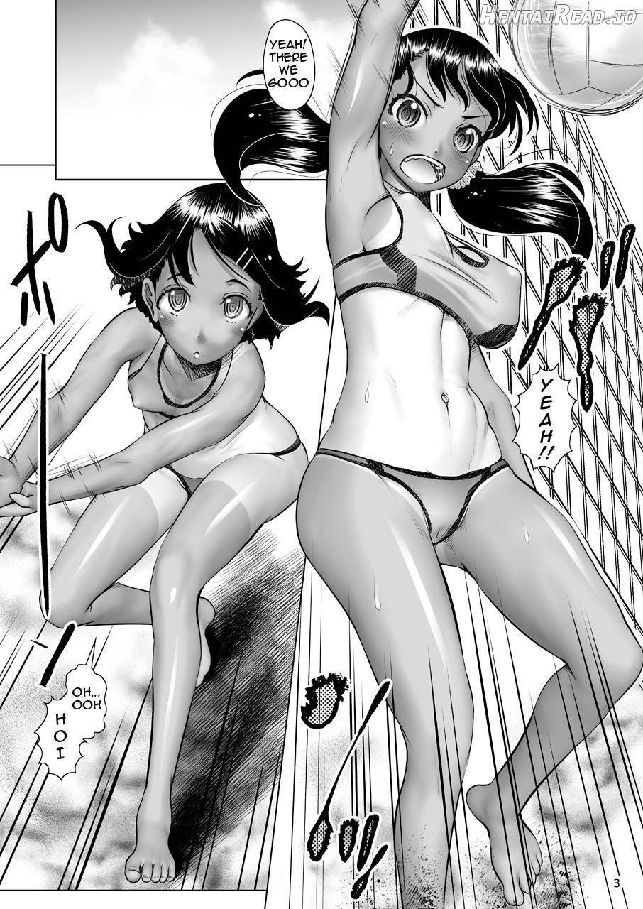 Hoshoku Koudou ~Hiyake Beach Volley Naedoko Shussan~ Chapter 1 - page 2