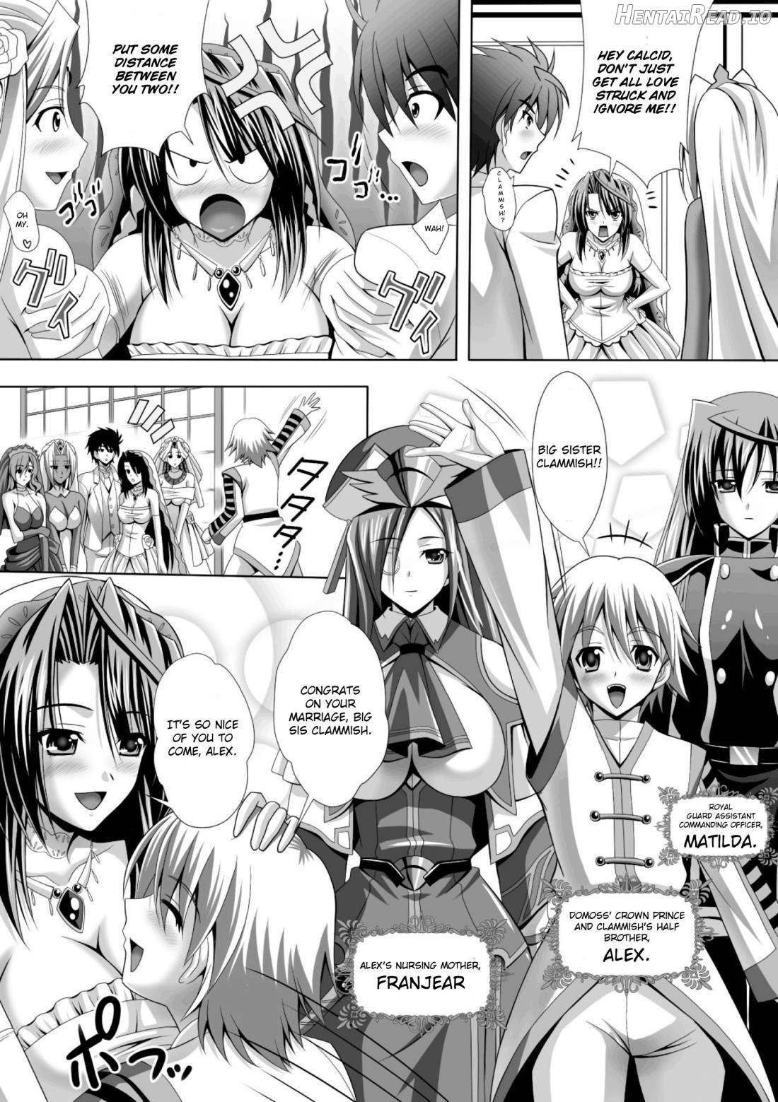 Harem Wedding The Sweet Honeymoon Chapter 1 - page 12