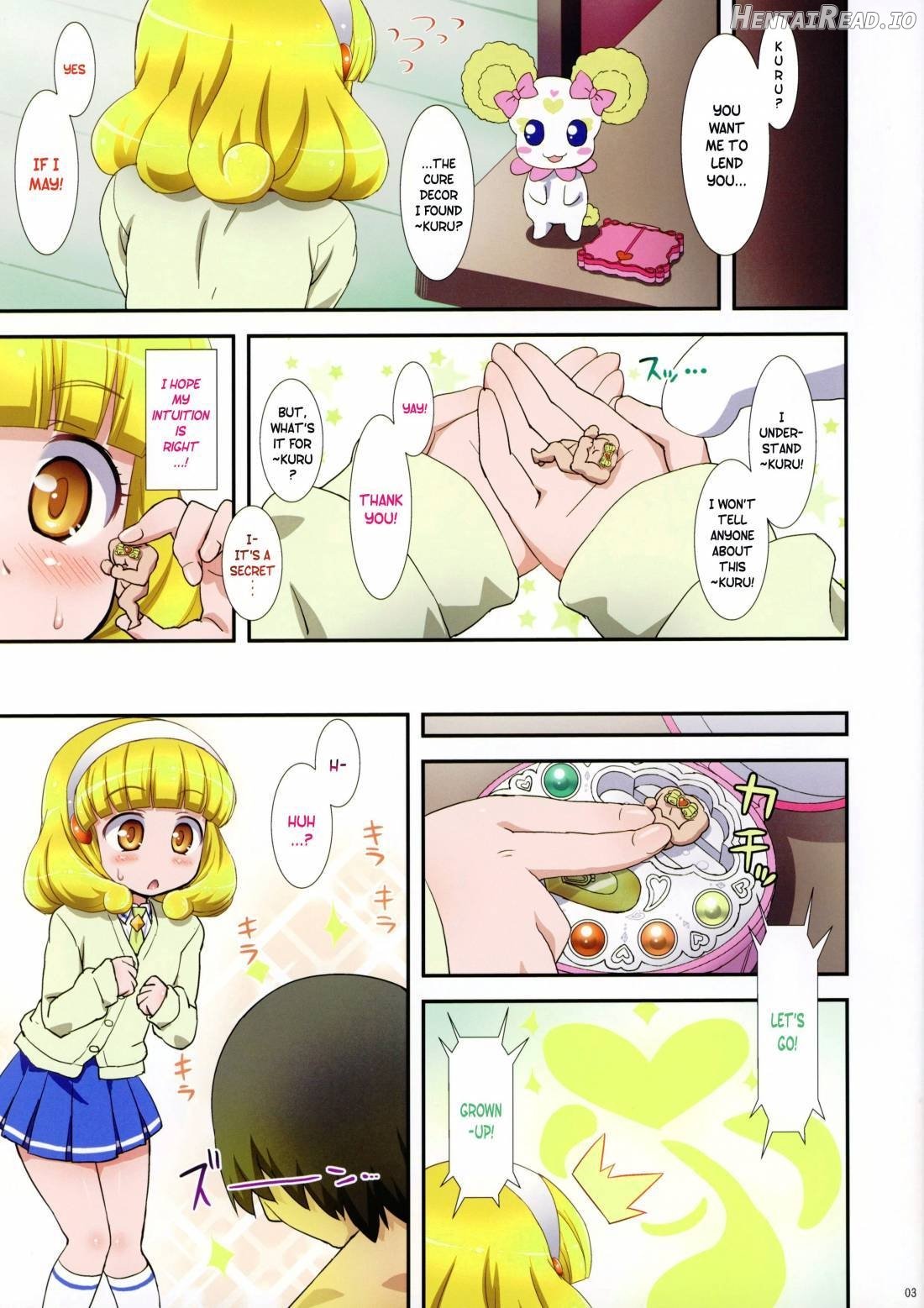 Yayoi-chan no Special Cure Decor!? Chapter 1 - page 3