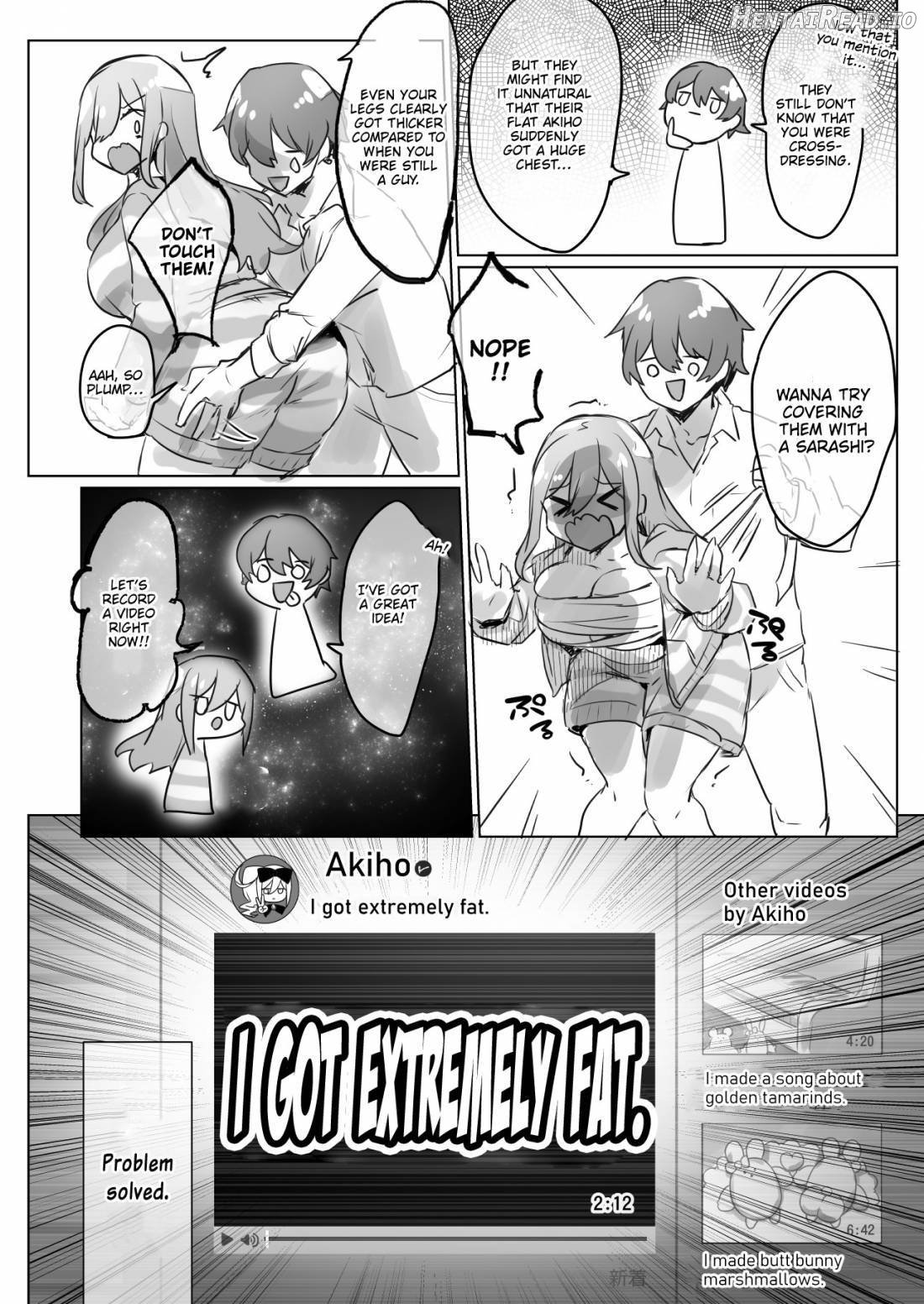 Josou Haishin-nushi wa Onee-chan ni Naritai. Chapter 1 - page 37