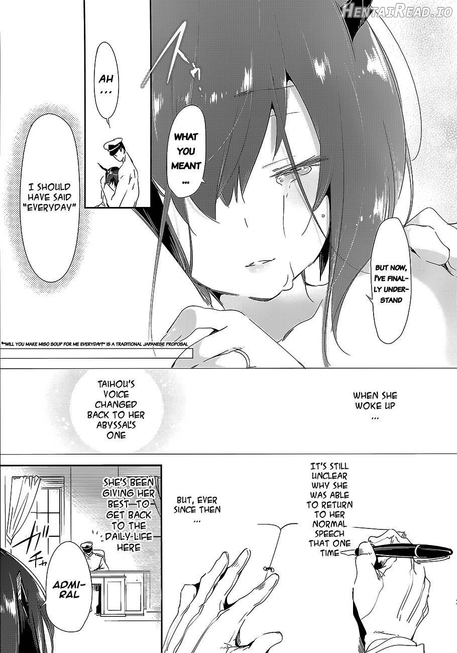 Hanayome wa Shinkai Taihou-chan Chapter 3 - page 26