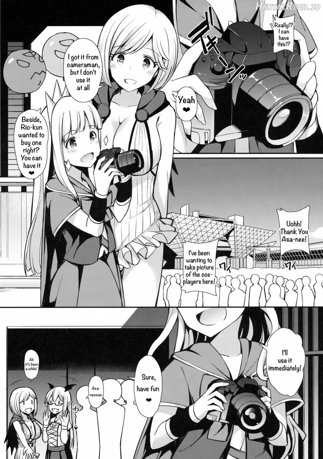 Comike de Gyakunan Shitekita Kareshi Mochi no Onee-san ni Ippai Nakadashi Shichatta Chapter 2 - page 2