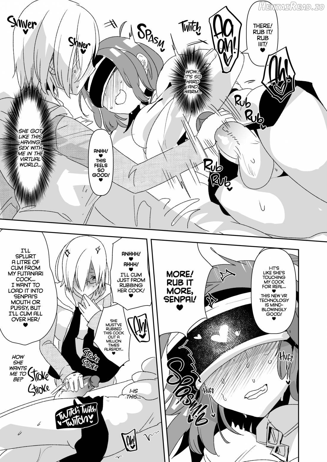 Senpai, VR yori Motto Kimochi Ii Futanari Nama Ecchi Shimasen ka? Chapter 1 - page 7