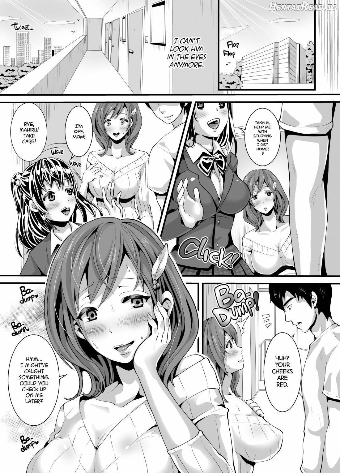 Akogareteita Gokinjo no Eroi Hitozuma ga Nikubenki ni Naritasou ni Kochira o Miteiru. Chapter 1 - page 4