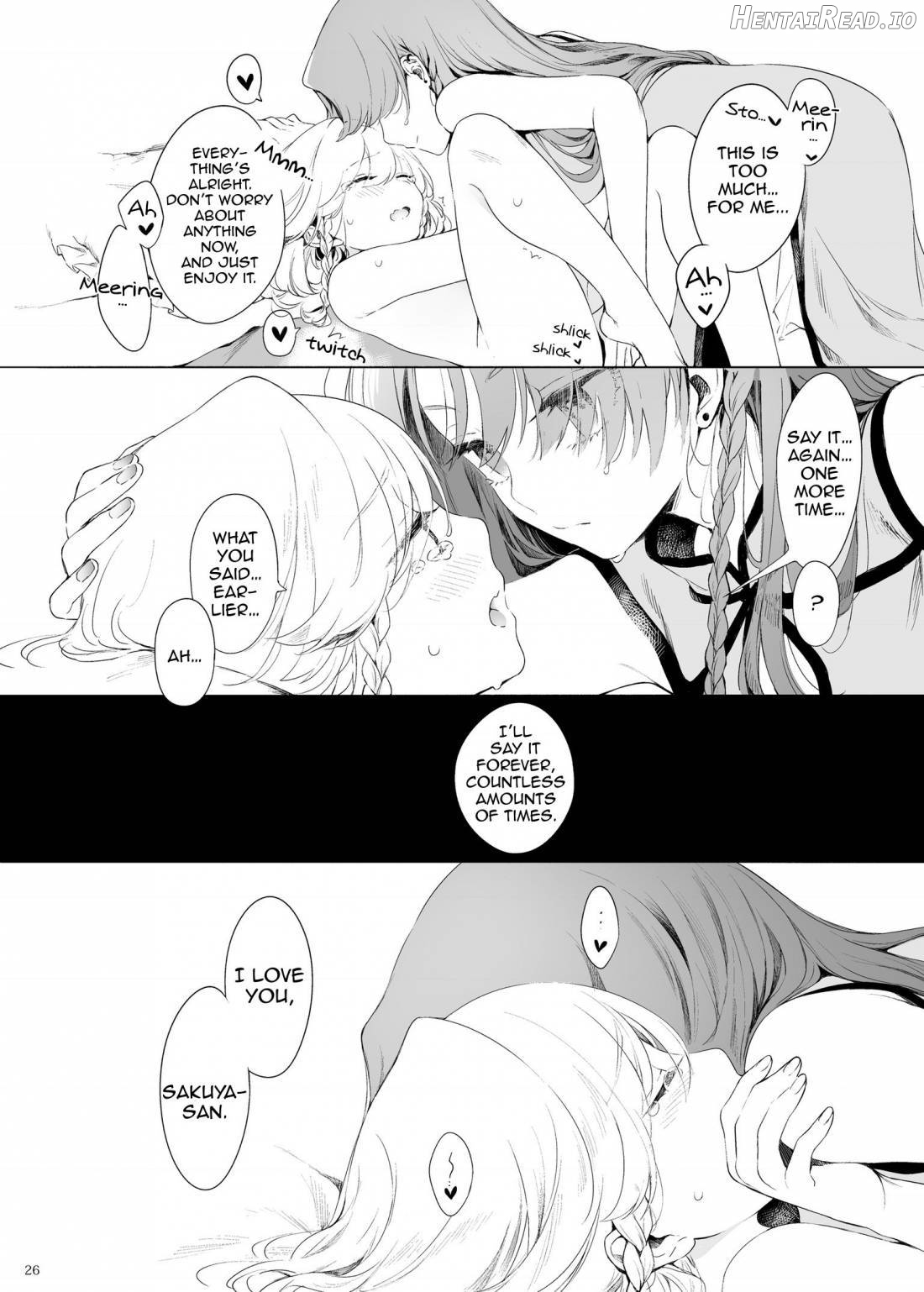 Meiling ni Kawaigarareru Sakuya-san ga Mitai Hon Chapter 1 - page 25