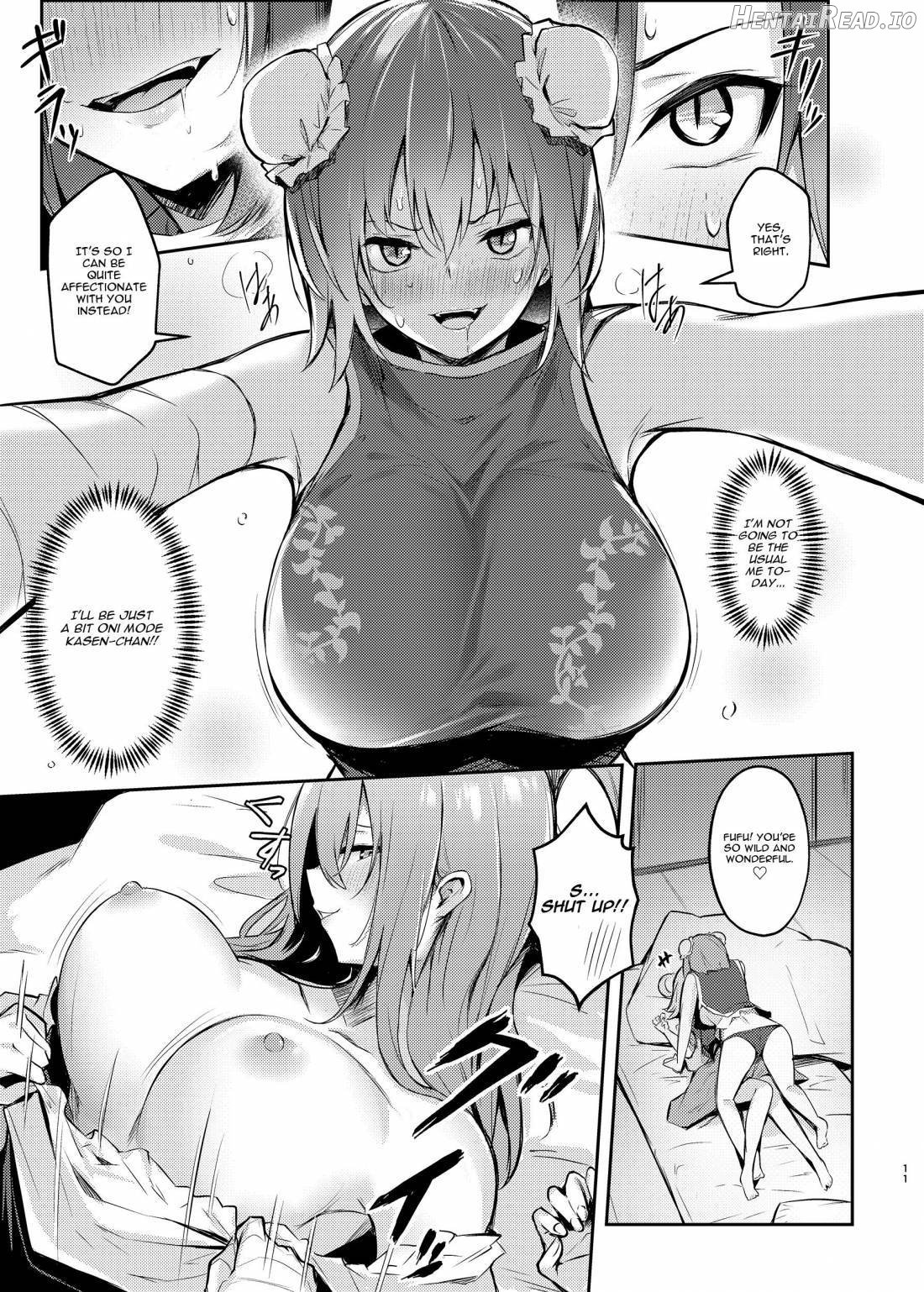 Kasen-chan no Jasen Rouraku Challenge Chapter 1 - page 8