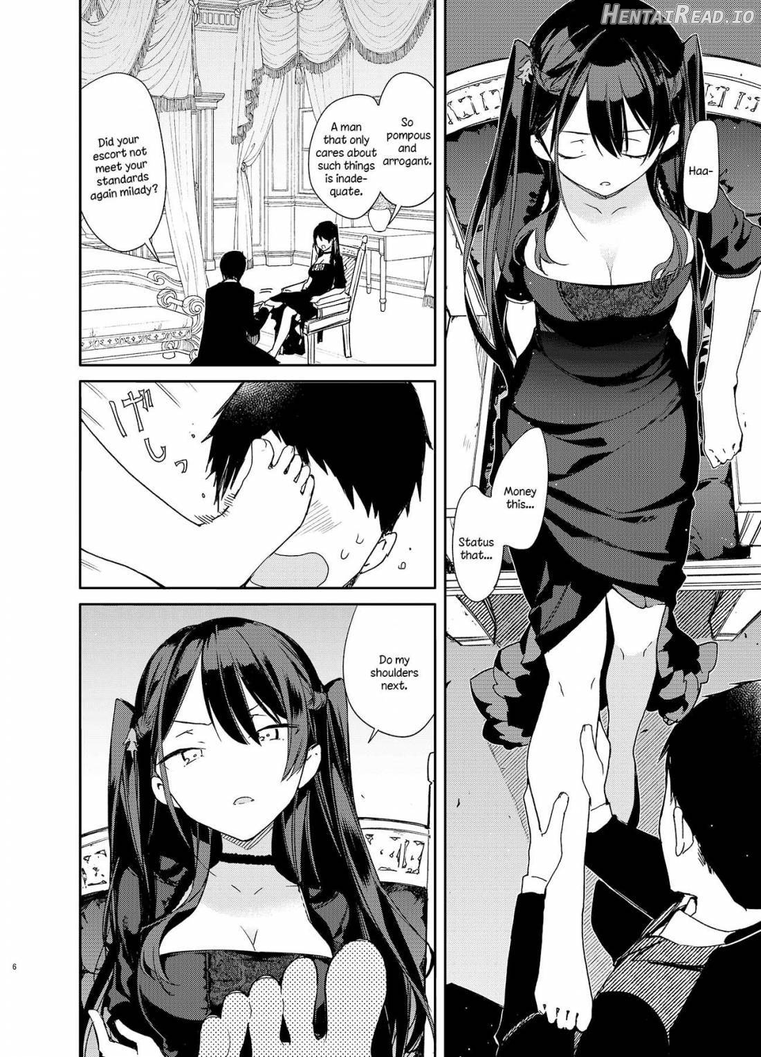 Takabisha Kyonyuu Ojou-sama to Himitsu no Ecchi Chapter 1 - page 3