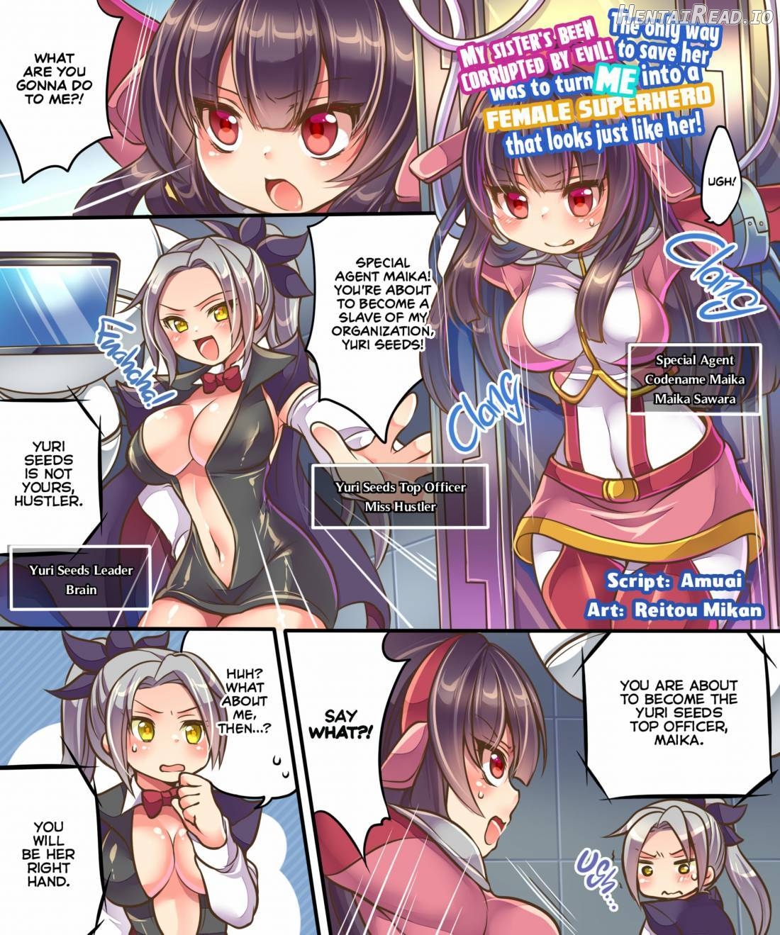 Akuochi Shita Imouto o Tasukeru Tame Imouto Sokkuri no Super Heroine ni Sareta Ore Chapter 1 - page 2