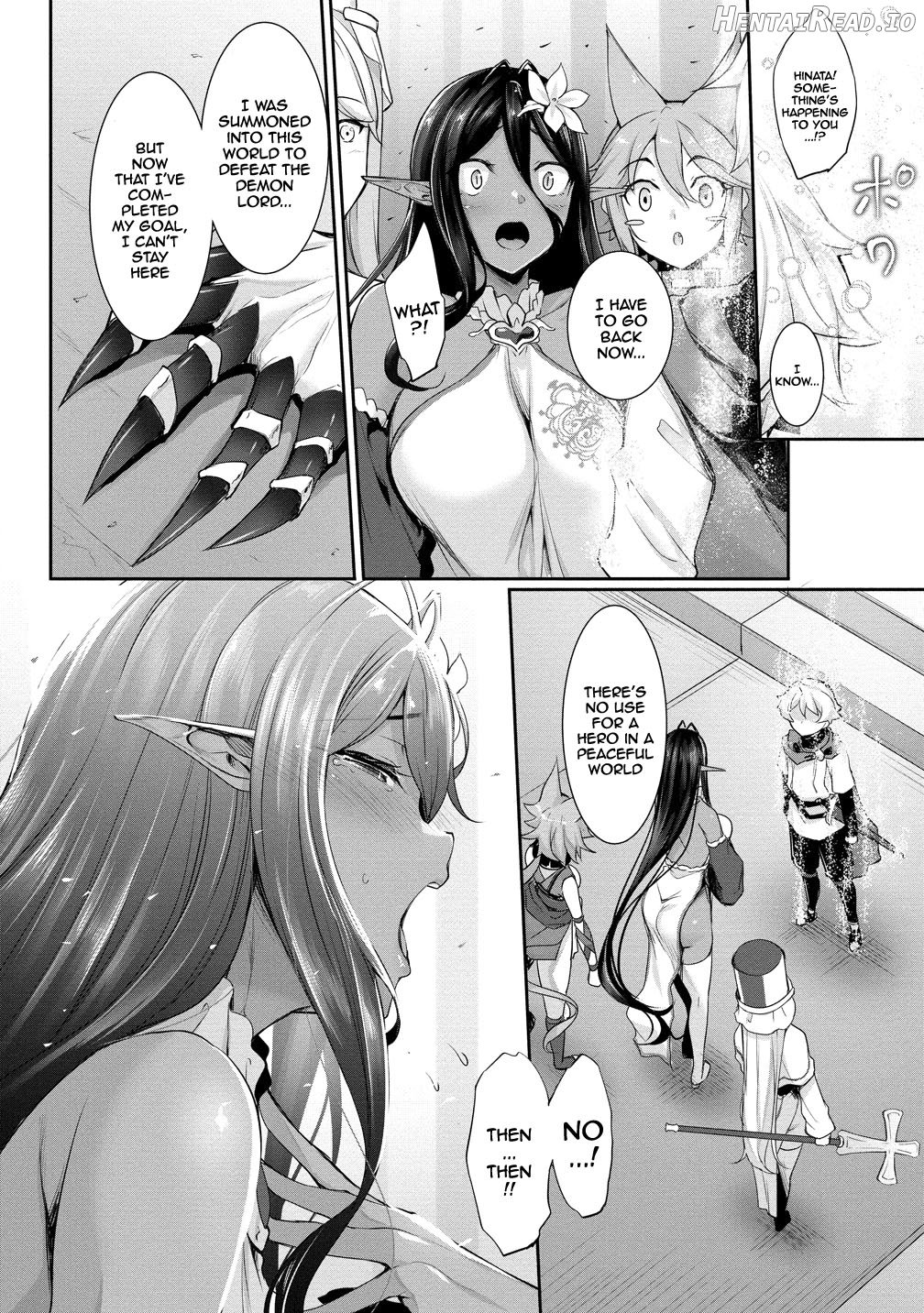 Chotto dake Ai ga Omoi Dark Elf ga Isekai kara Oikakete Kita Chapter 3 - page 34