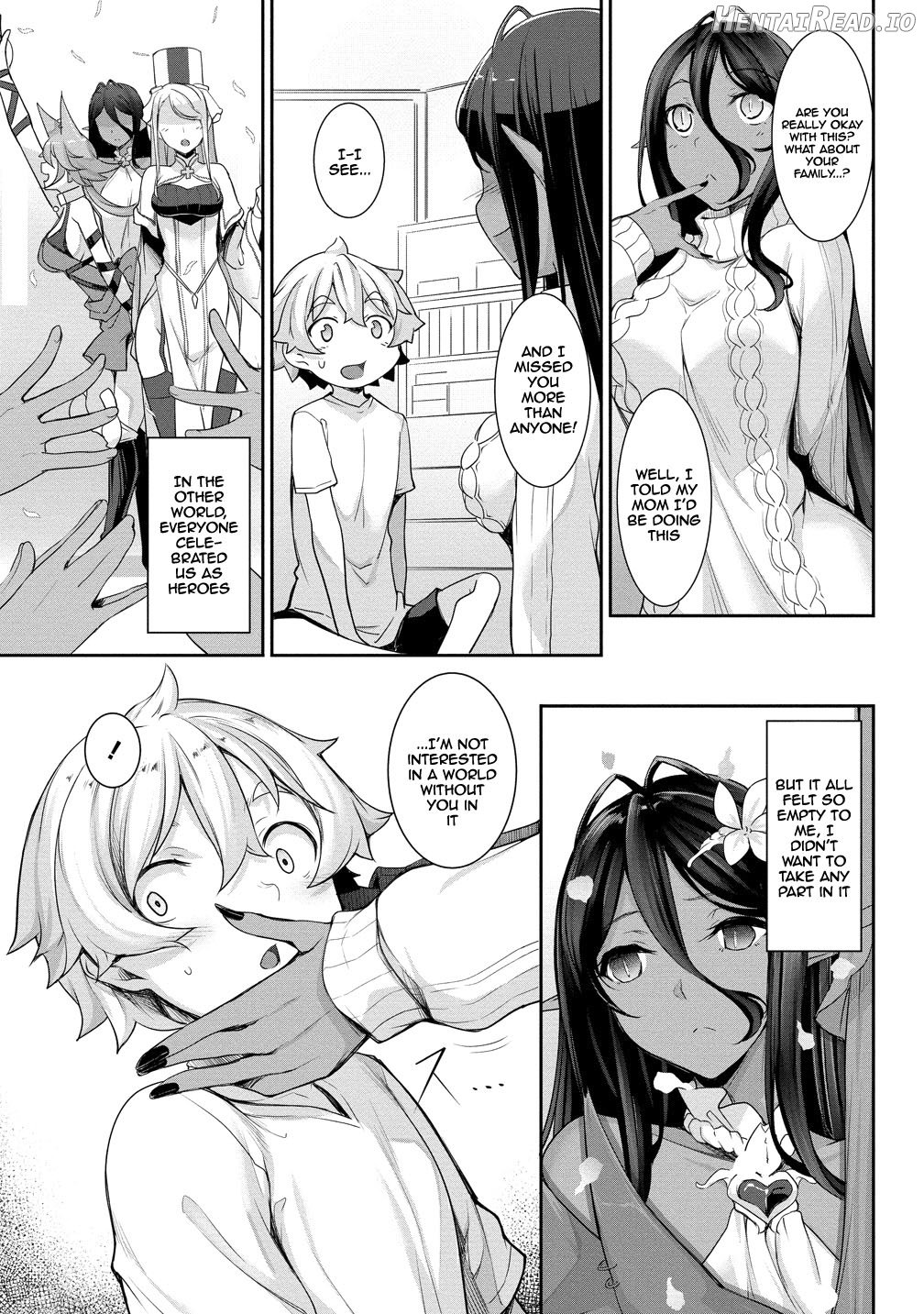 Chotto dake Ai ga Omoi Dark Elf ga Isekai kara Oikakete Kita Chapter 3 - page 47