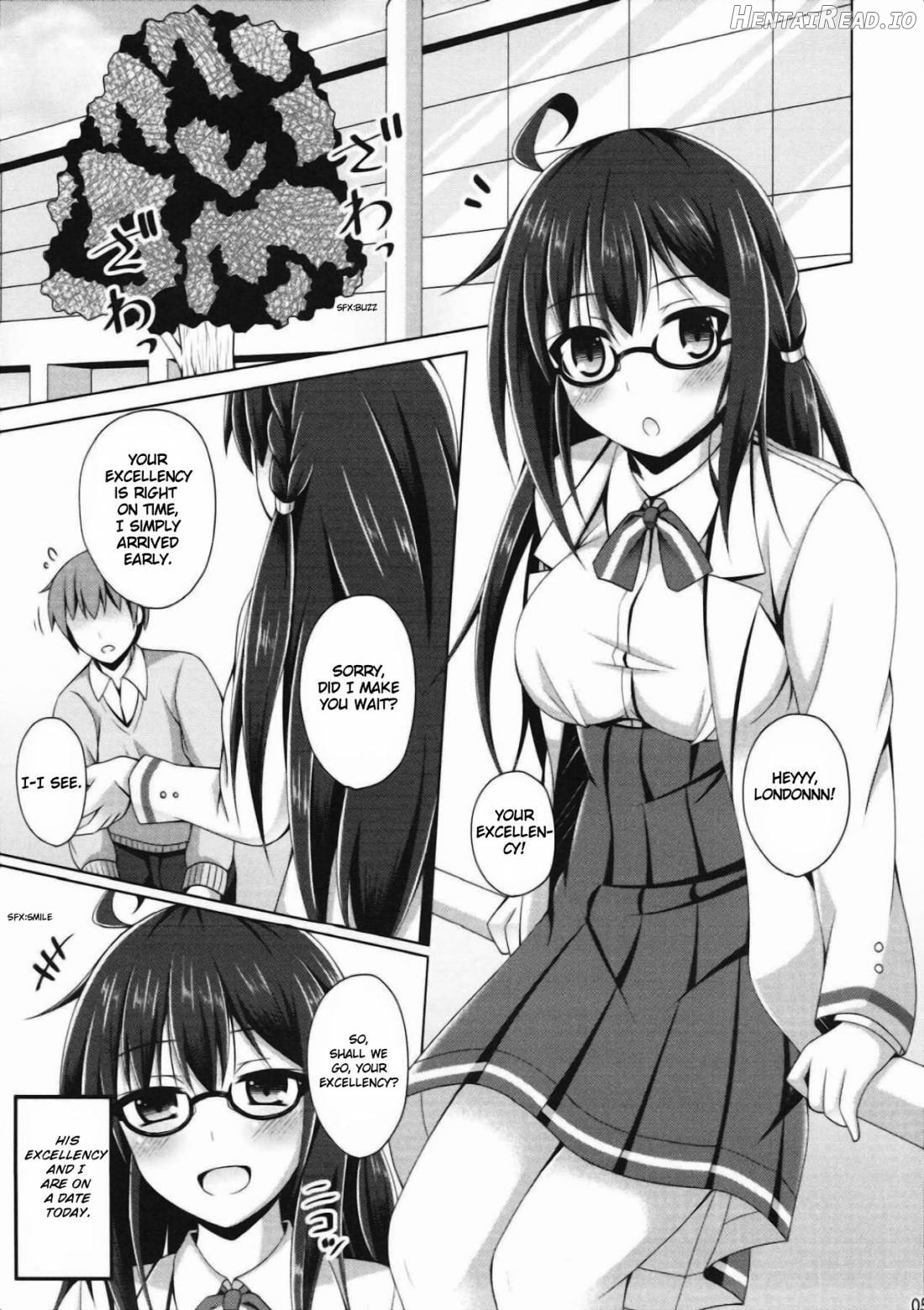 London-san to Ichinichi Date Chapter 1 - page 2