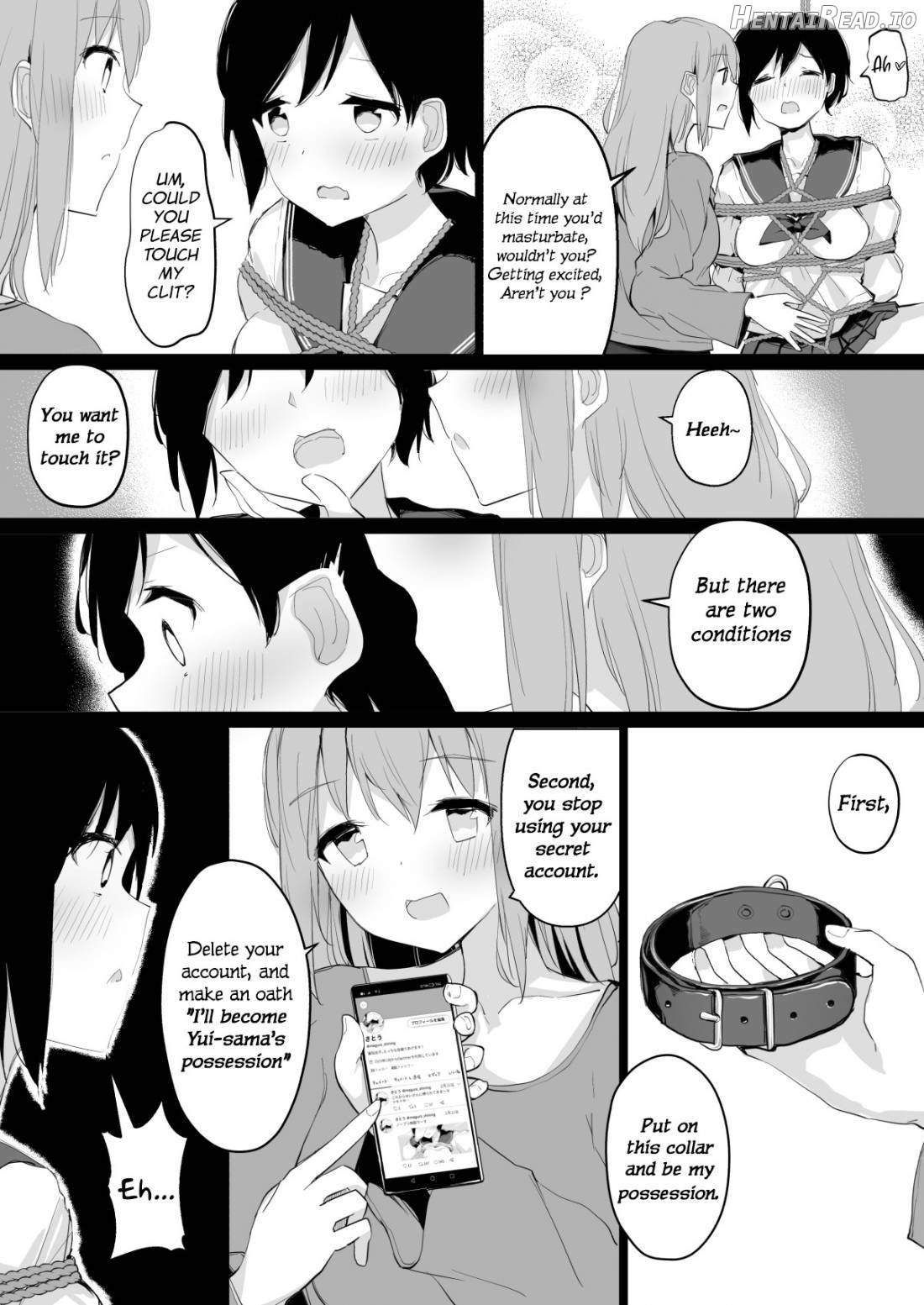 Do M Uraaka Joshi ga Kousoku Yuri Ecchi de Onna Doushi no Yosa o Oshiekomarechau Hon Chapter 1 - page 20