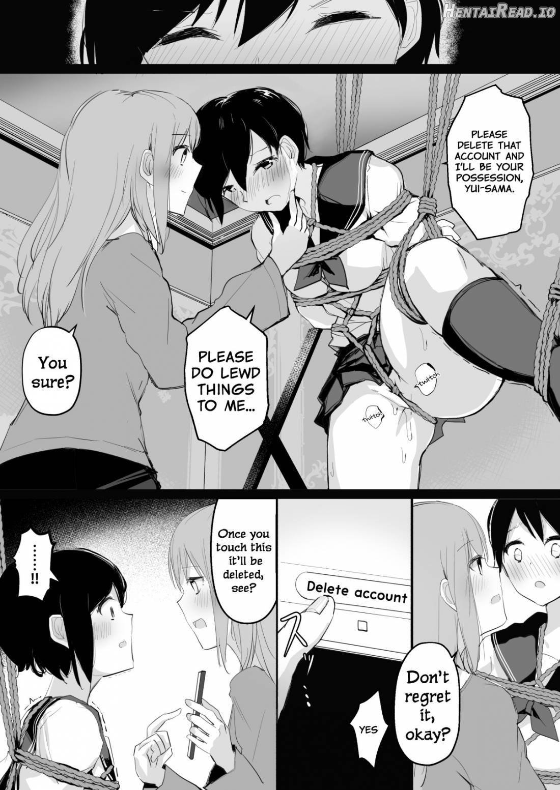 Do M Uraaka Joshi ga Kousoku Yuri Ecchi de Onna Doushi no Yosa o Oshiekomarechau Hon Chapter 1 - page 22