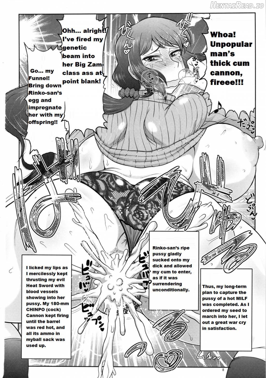 Ai Seishi Bakunyuu Hitozuma Rinko-san ga Kimodebu GunOta ni NTR!! Mucchimuchi Jaburo Manko ni Chinpo Colony Otoshi o Doppyun Sarete Newtype Baby o Haranjau Hon. Chapter 1 - page 7