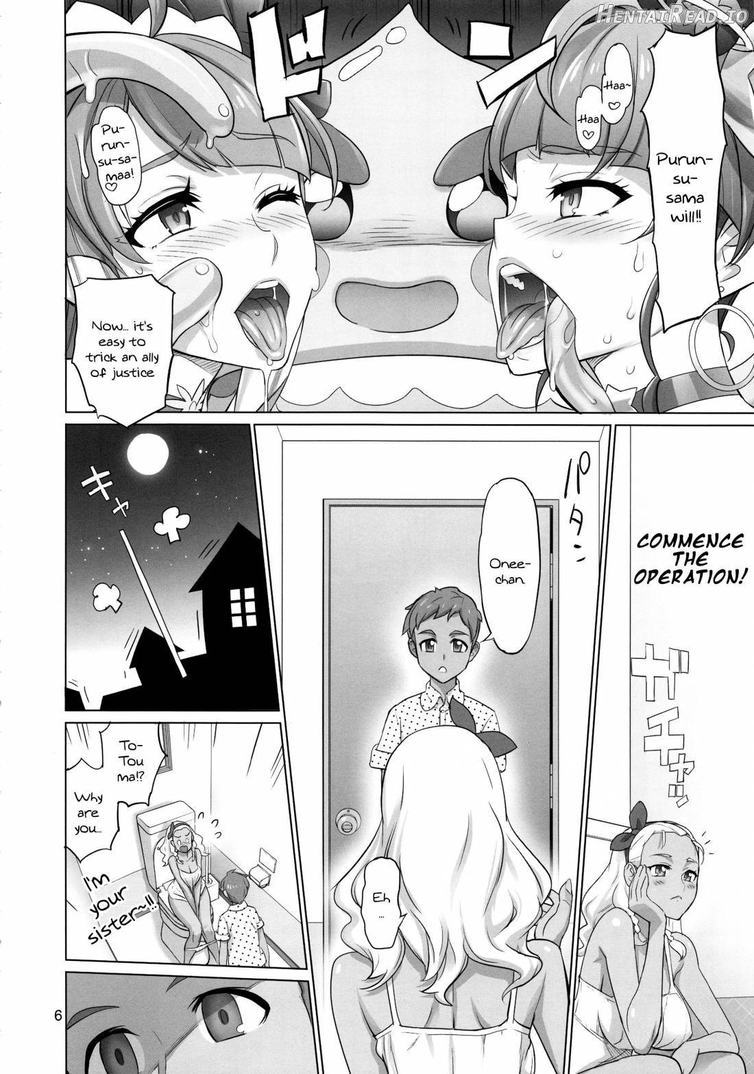 Onegai Sureba Ikeru to Omotte Shota ga Toile de Kasshoku Onee-chan o Osotte Mita Kekka Chapter 1 - page 5