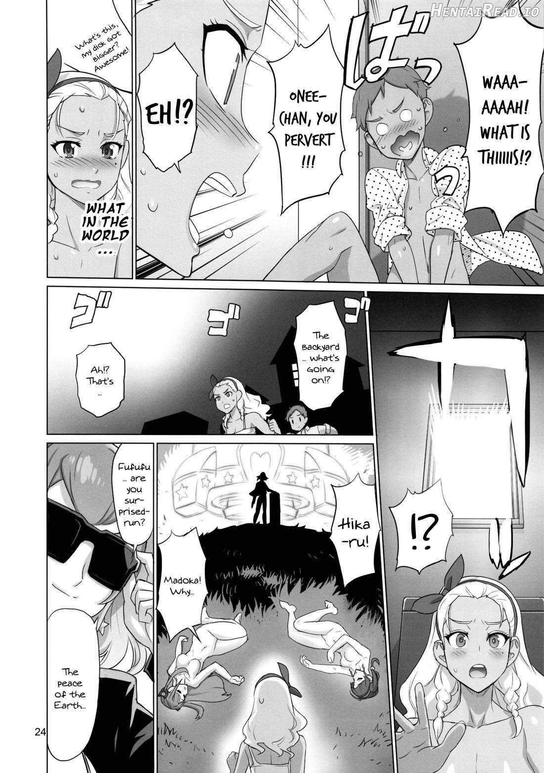 Onegai Sureba Ikeru to Omotte Shota ga Toile de Kasshoku Onee-chan o Osotte Mita Kekka Chapter 1 - page 23