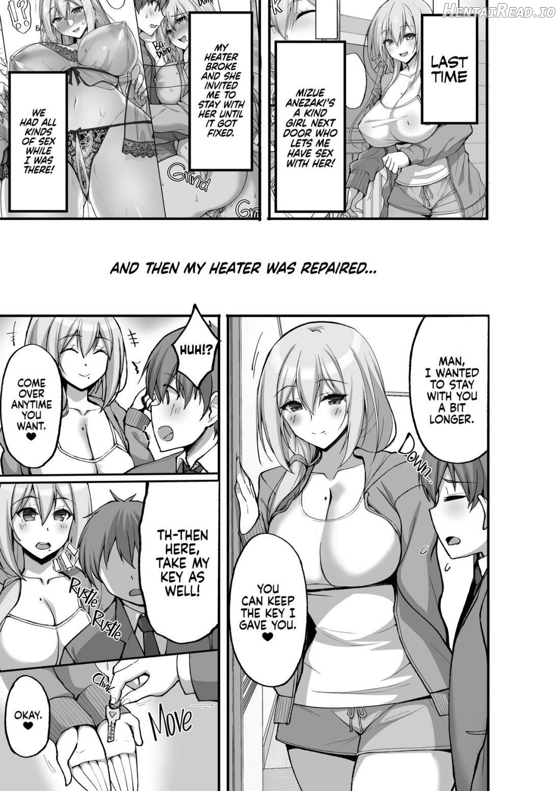 Ecchi na Onee-san wa, Suki desu ka? ~Seiteki ni Amaesasete Kureru Tonari no Onee-san to no Nichijou Seikatsu Hen~ Chapter 3 - page 2