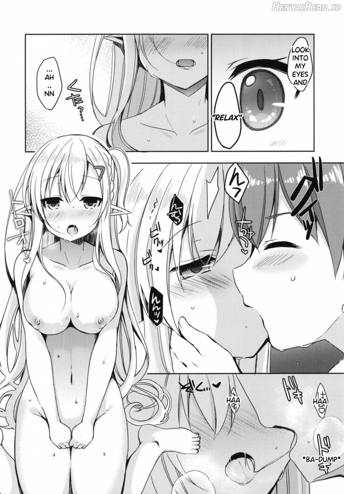 Akogare no Elf Senpai ni, Ecchi na Saiminjutsu Kakete Mita. Chapter 1 - page 7