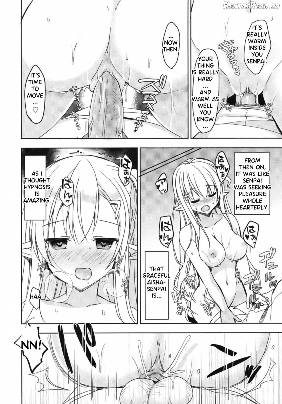 Akogare no Elf Senpai ni, Ecchi na Saiminjutsu Kakete Mita. Chapter 1 - page 13