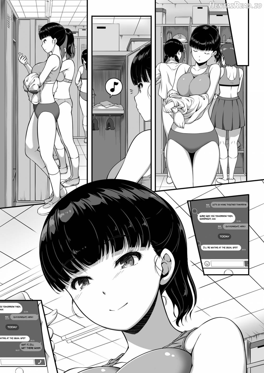 Joshi Volley-bu JK, Netorareru. Chapter 1 - page 6