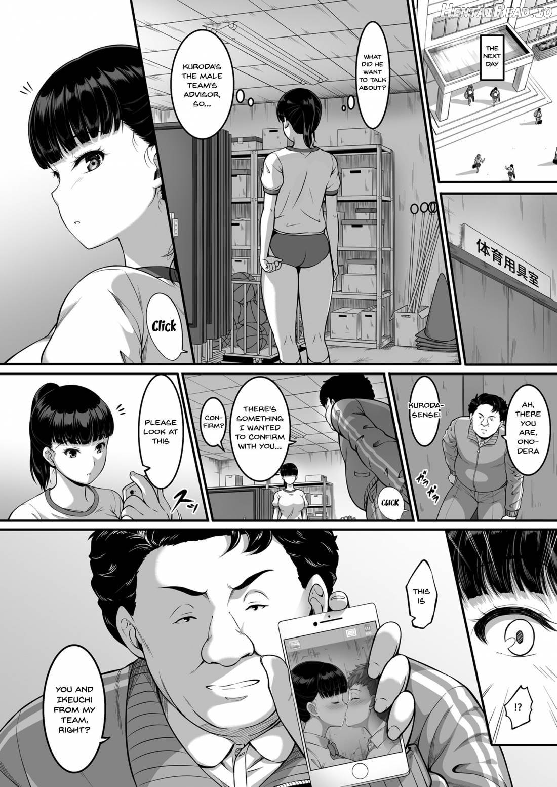 Joshi Volley-bu JK, Netorareru. Chapter 1 - page 9