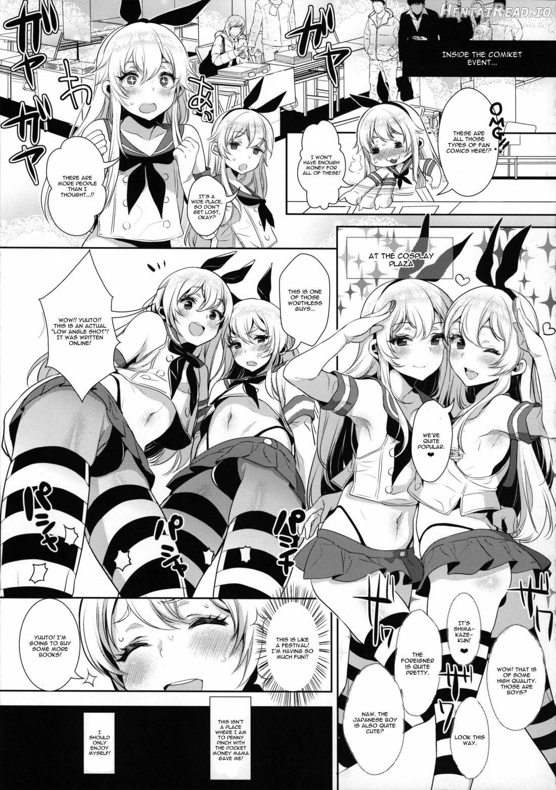 Haishin! Shimakaze-kun no Heya Soushuuhen Chapter 1 - page 38