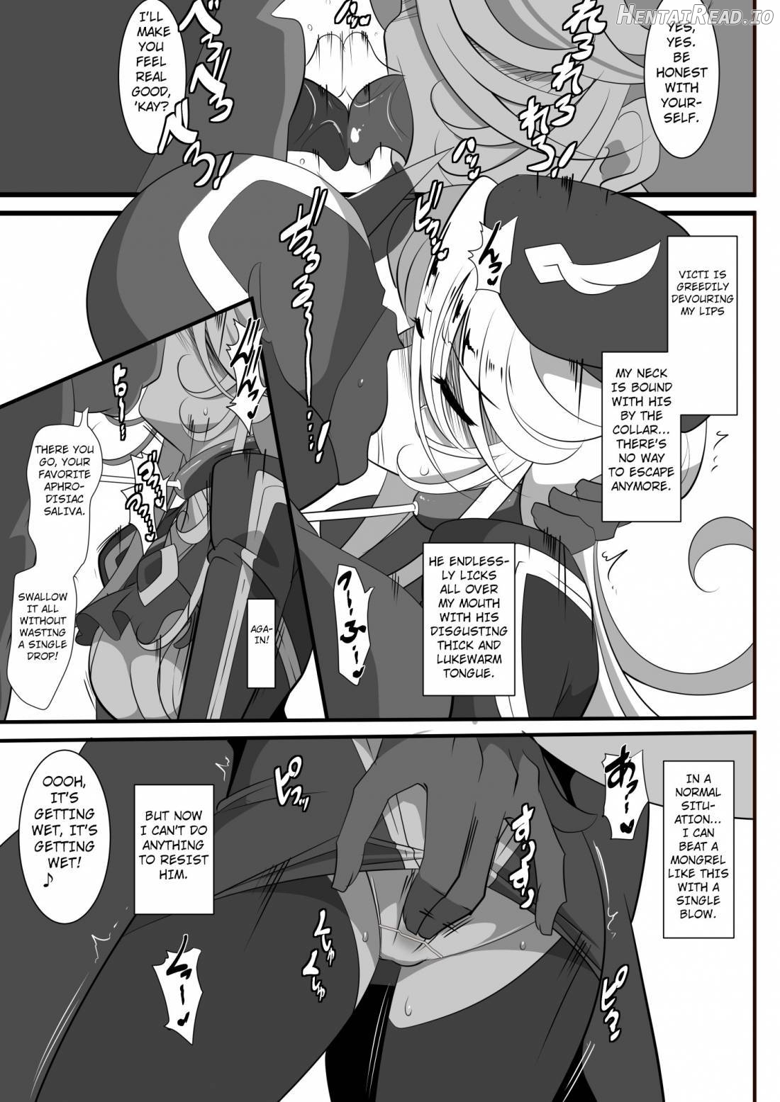 Heroine Harassment Shirogane no Anbarerl Hen Hitojichi o Torarete Nasu Subenaku Dosukebe Hero ni Kegasareru Aku no Onna Kanbu Chapter 1 - page 19