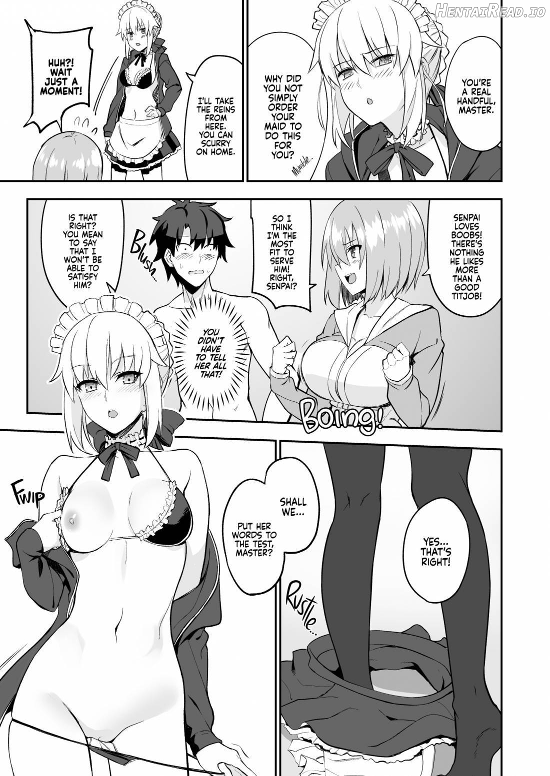 Maid to Kouhai Dochira ga Okonomi? Chapter 1 - page 8