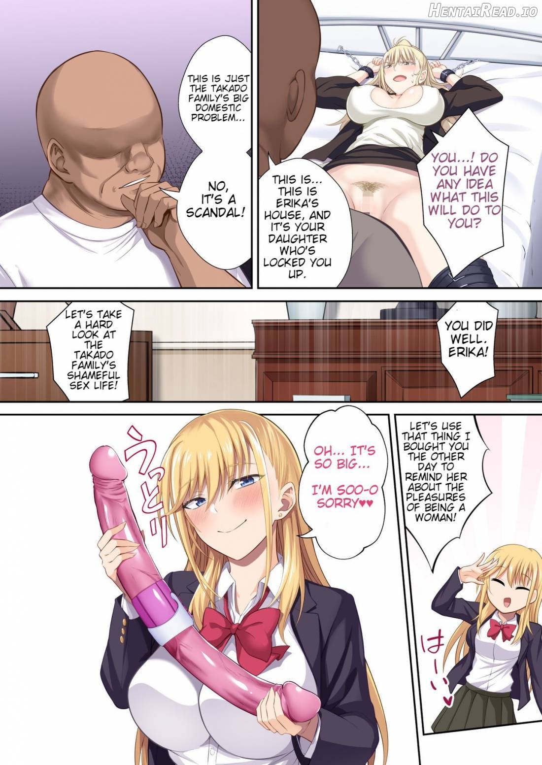 Gakuenchou Koudou Mariya o Chinpo Cleaner Nigou ni Otosu (Jo) Chapter 2 - page 21