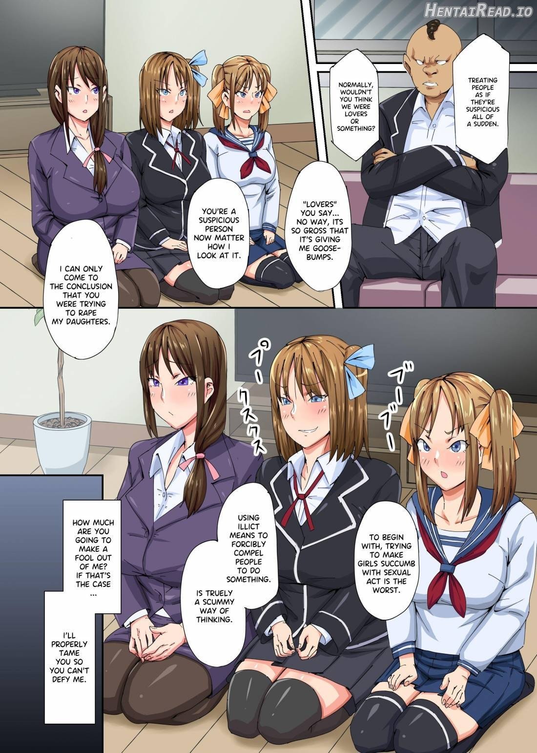 Saimin Fukushuu Oyakodon Kuso Onna mo Sono Imouto mo Kyonyuu no Hahaoya mo! Ore o Baka ni Shite Kita Yatsura wa Kazoku Marugoto Netotte Yaru!! Chapter 1 - page 6