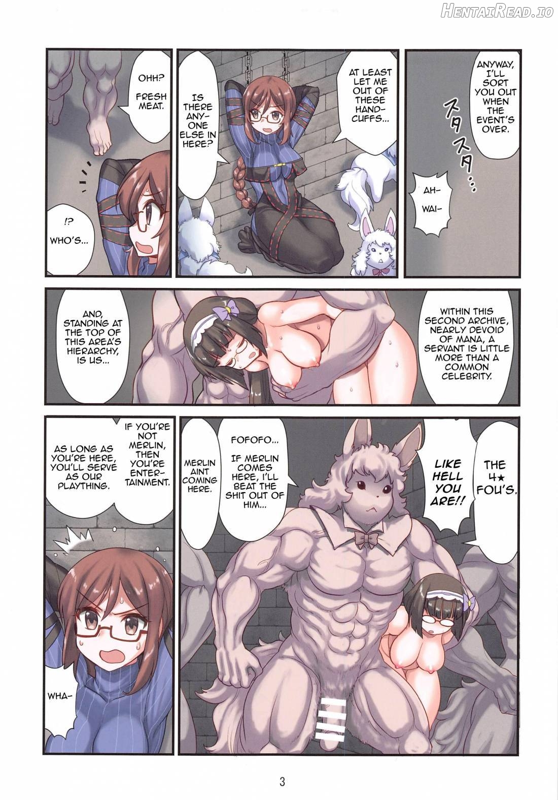 Gubijin Senpai no Chaldea Chika Ryoshuu Seikatsu Chapter 1 - page 4