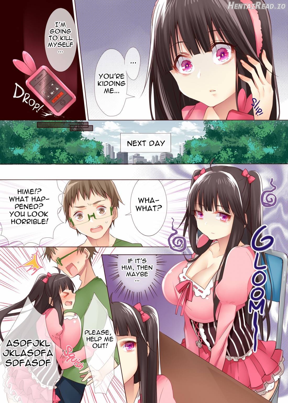 Ota-cir no Hime ga Kuzuo ni Haramaserarete Otaku Danshi ni Yararemakuri!? Chapter 1 - page 15