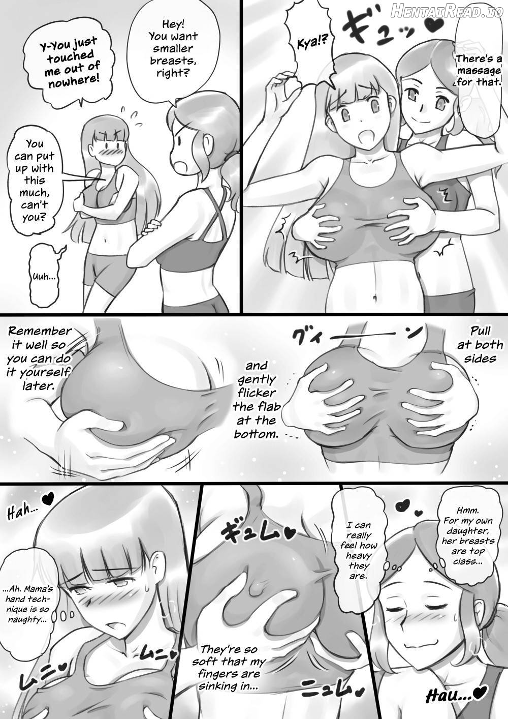 Girl on Mom: Himitsu no Bust Lesson Chapter 1 - page 9